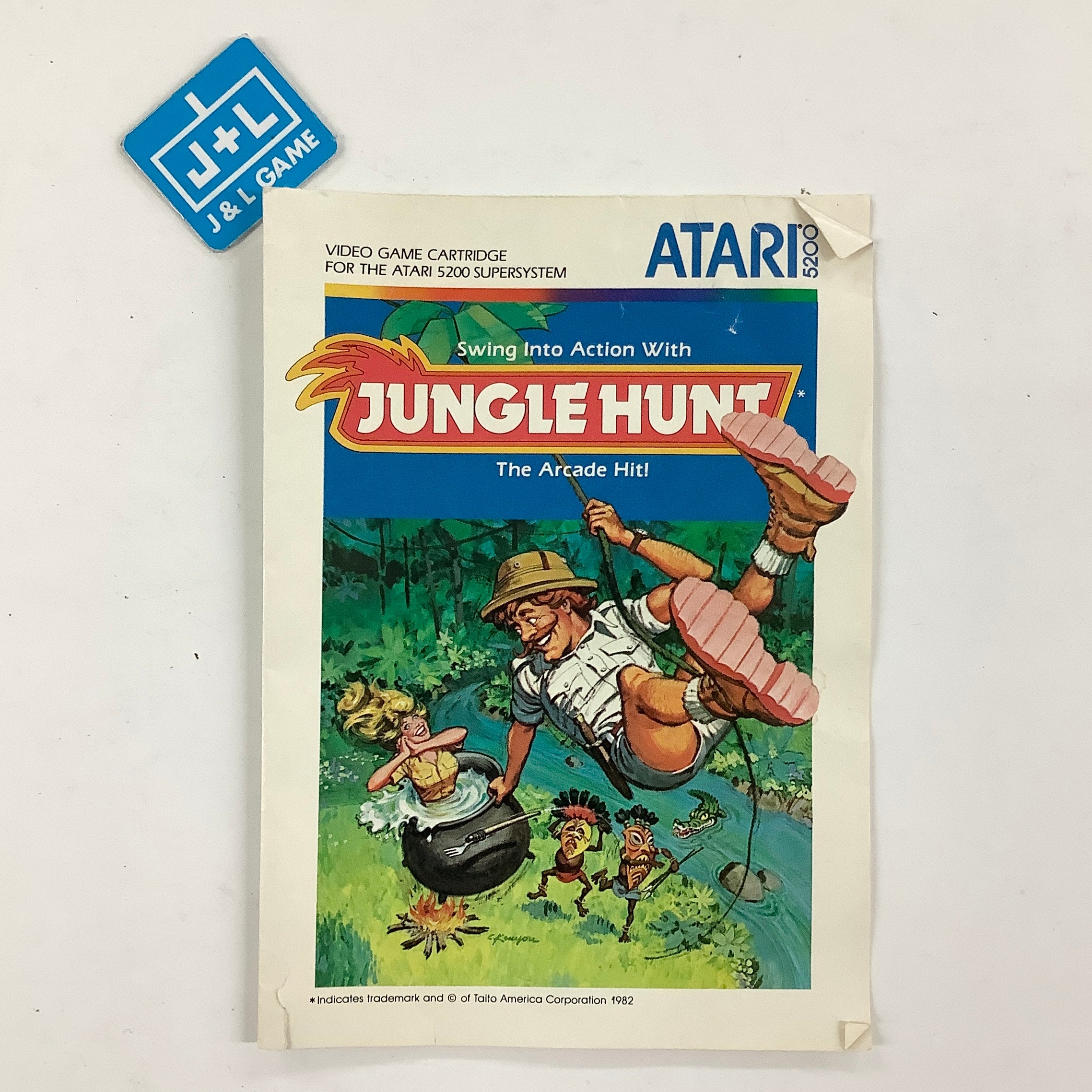 Jungle Hunt - (A52) Atari 5200 [Pre-Owned] Video Games Atari