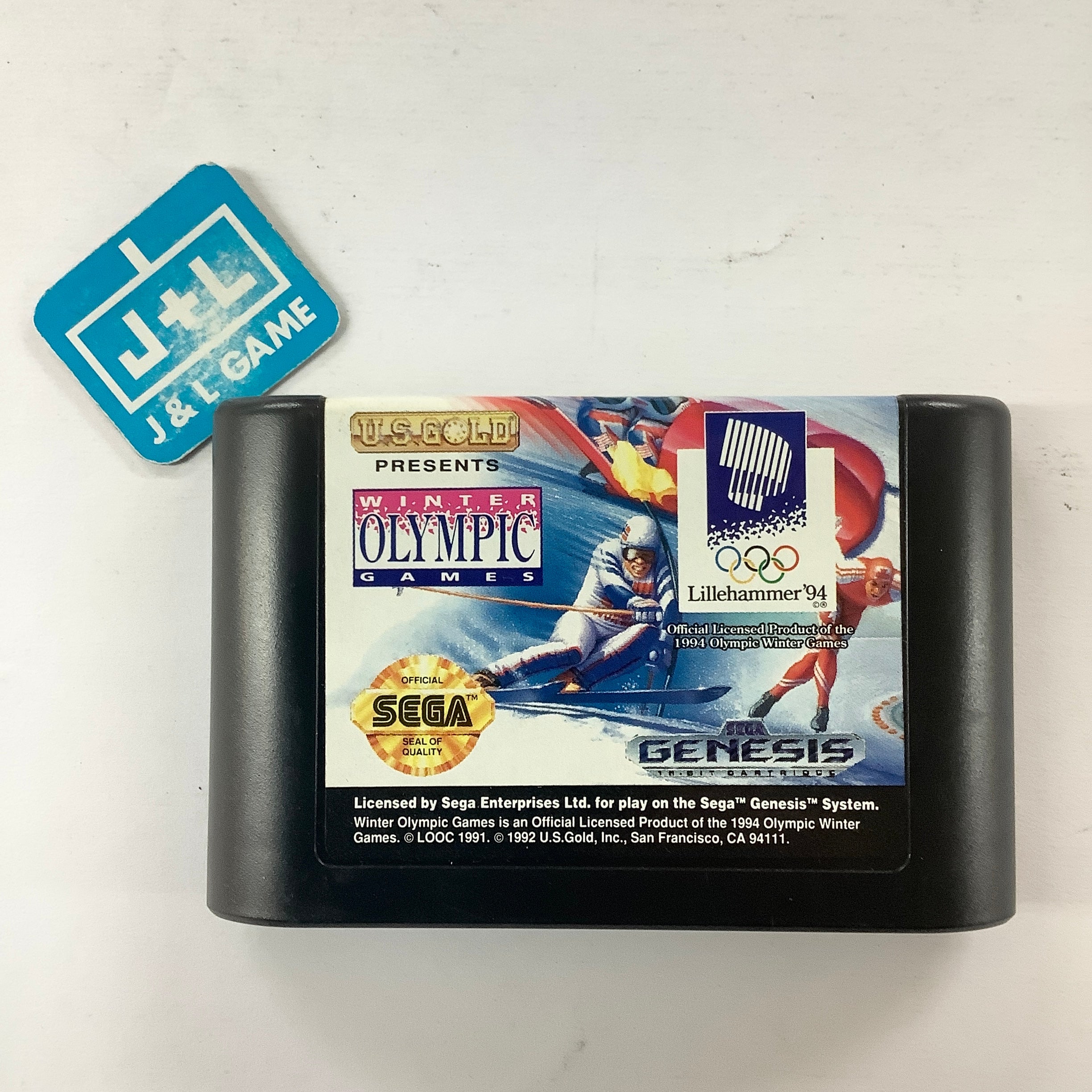 Winter Olympic Games: Lillehammer '94 - (SG) SEGA Genesis [Pre-Owned] Video Games U.S. Gold   