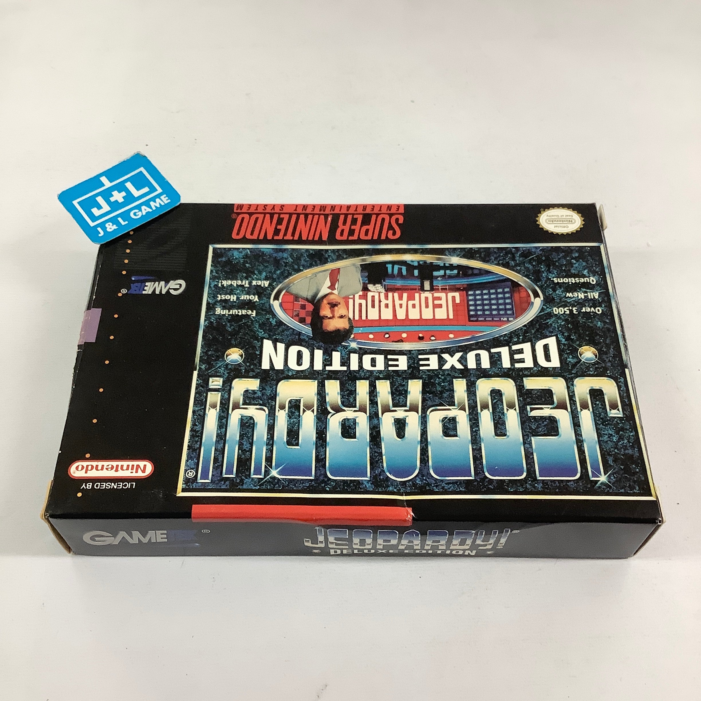 Jeopardy! Deluxe Edition - (SNES) Super Nintendo [Pre-Owned] Video Games GameTek