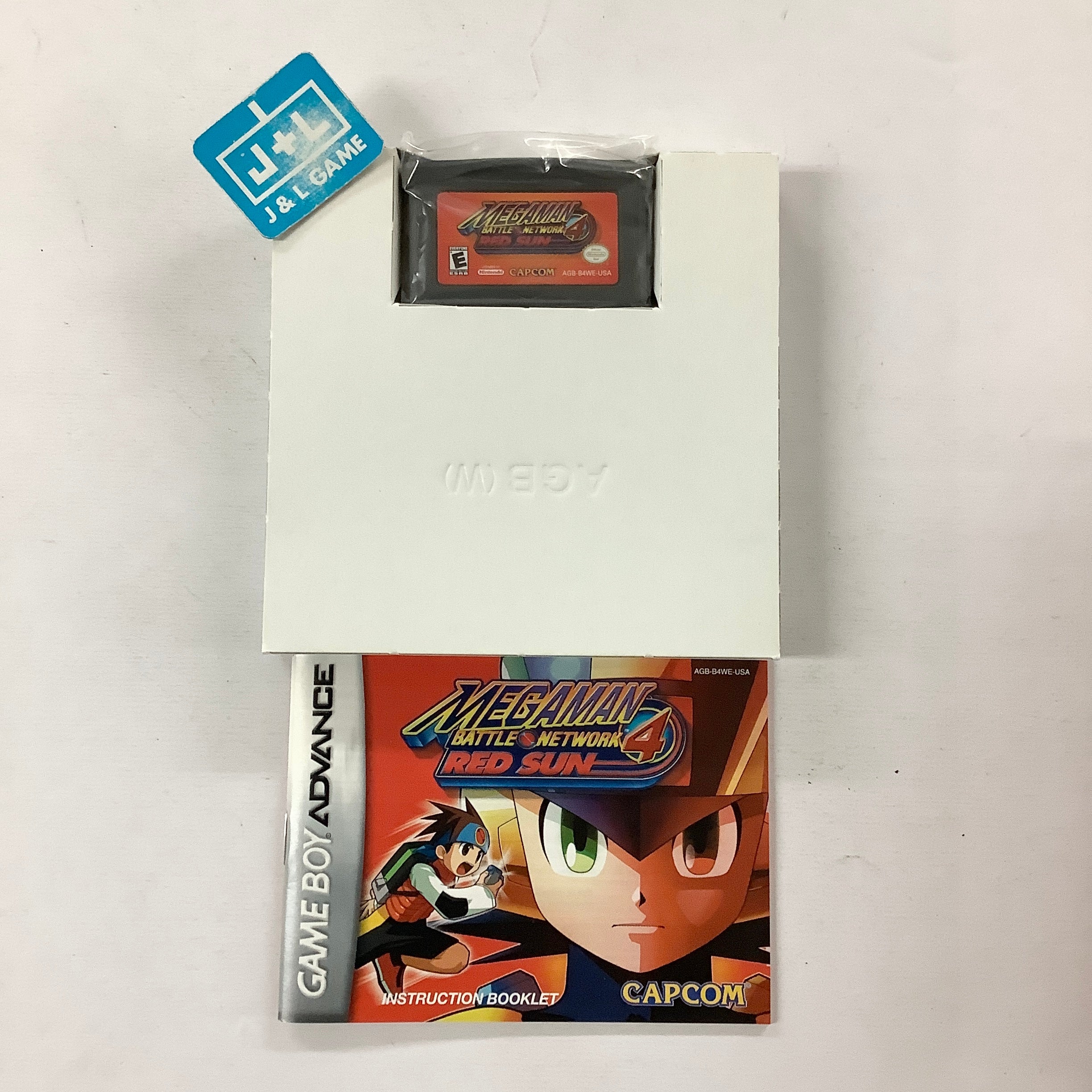 Mega Man Battle Network 4: Red Sun - (GBA) Game Boy Advance [Pre-Owned] Video Games Capcom   