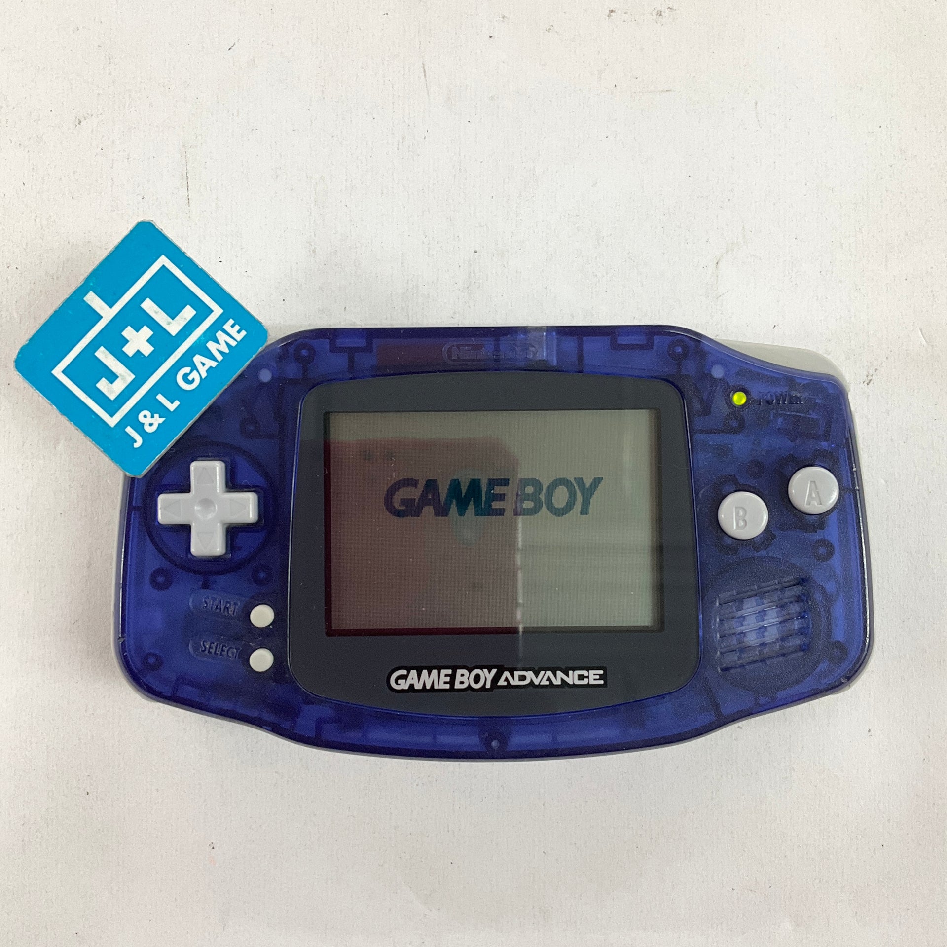 Nintendo Game Boy Advance Console (Clear Dark Blue) (GBA) Game