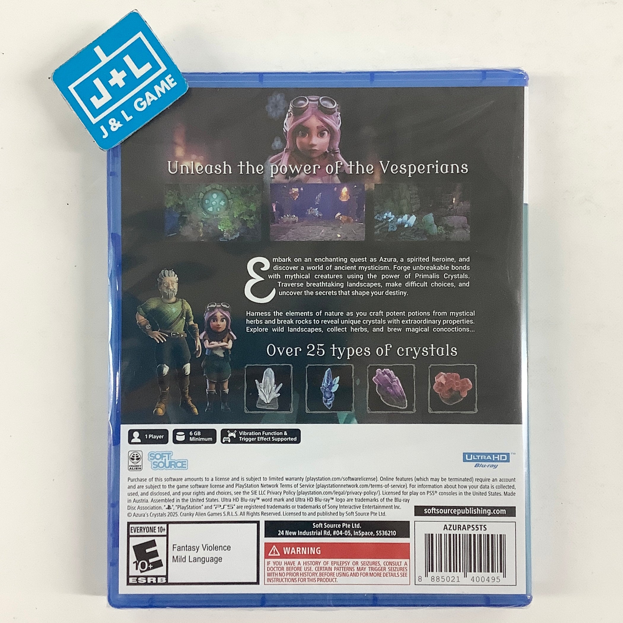 Azura's Crystals - (PS5) PlayStation 5 Video Games PM Studios