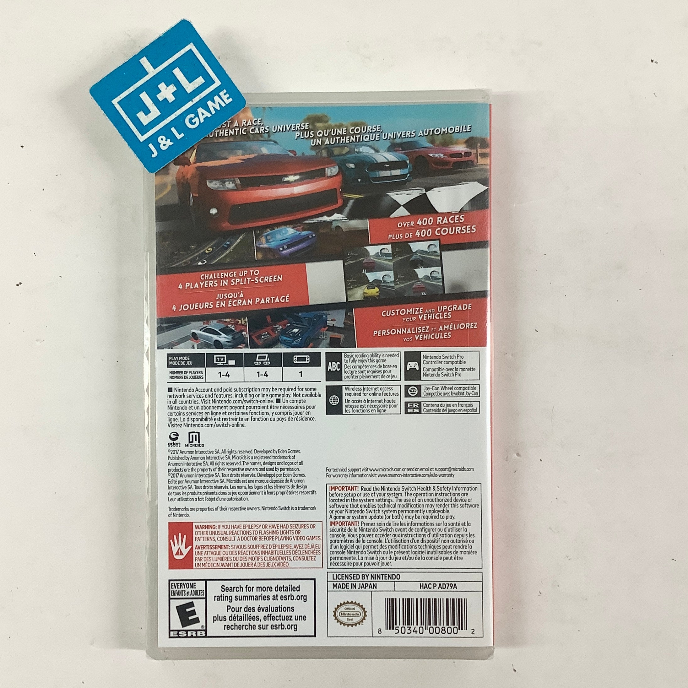 Gear Club Unlimited - (NSW) Nintendo Switch Video Games Microids