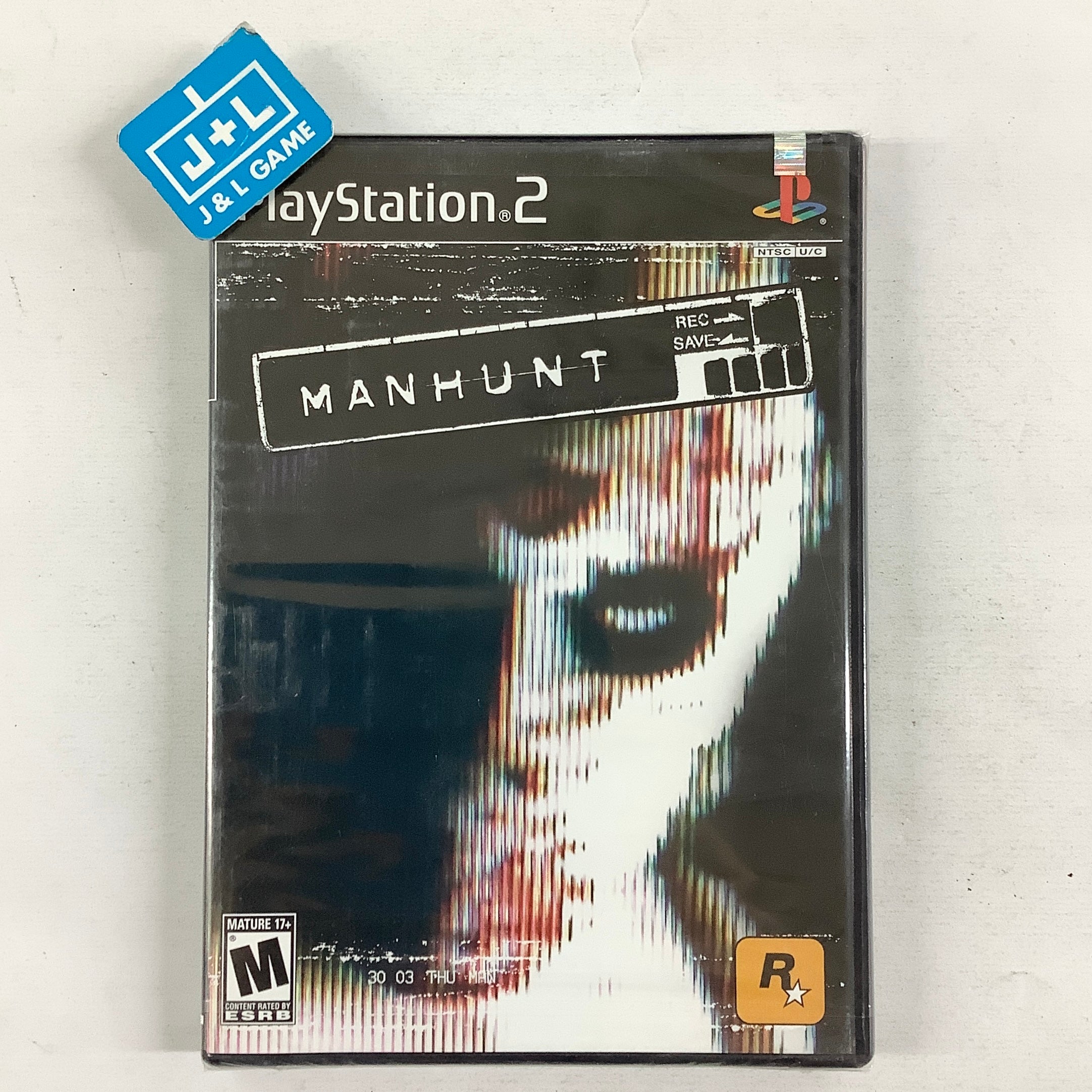 Manhunt - (PS2) PlayStation 2 Video Games Rockstar Games