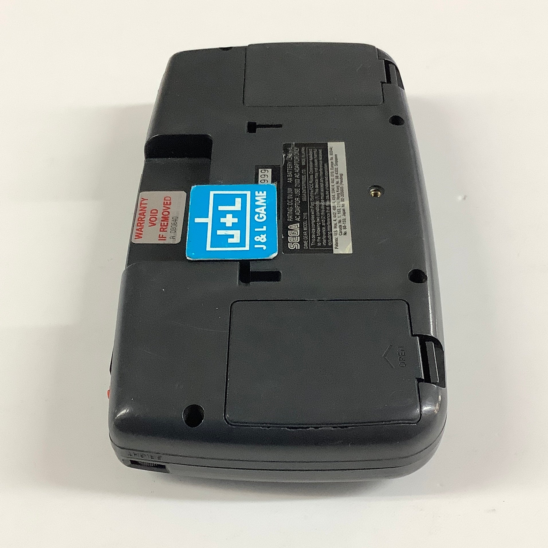 Sega Game Gear Portable Video Game System (Black) - (SGG) SEGA GameGear [Pre-Owned]