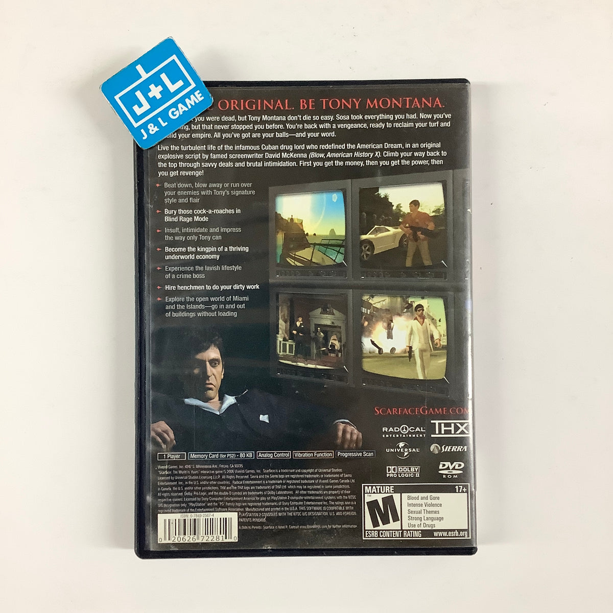 Scarface: The World Is Yours - (PS2) PlayStation 2 [Pre-Owned]