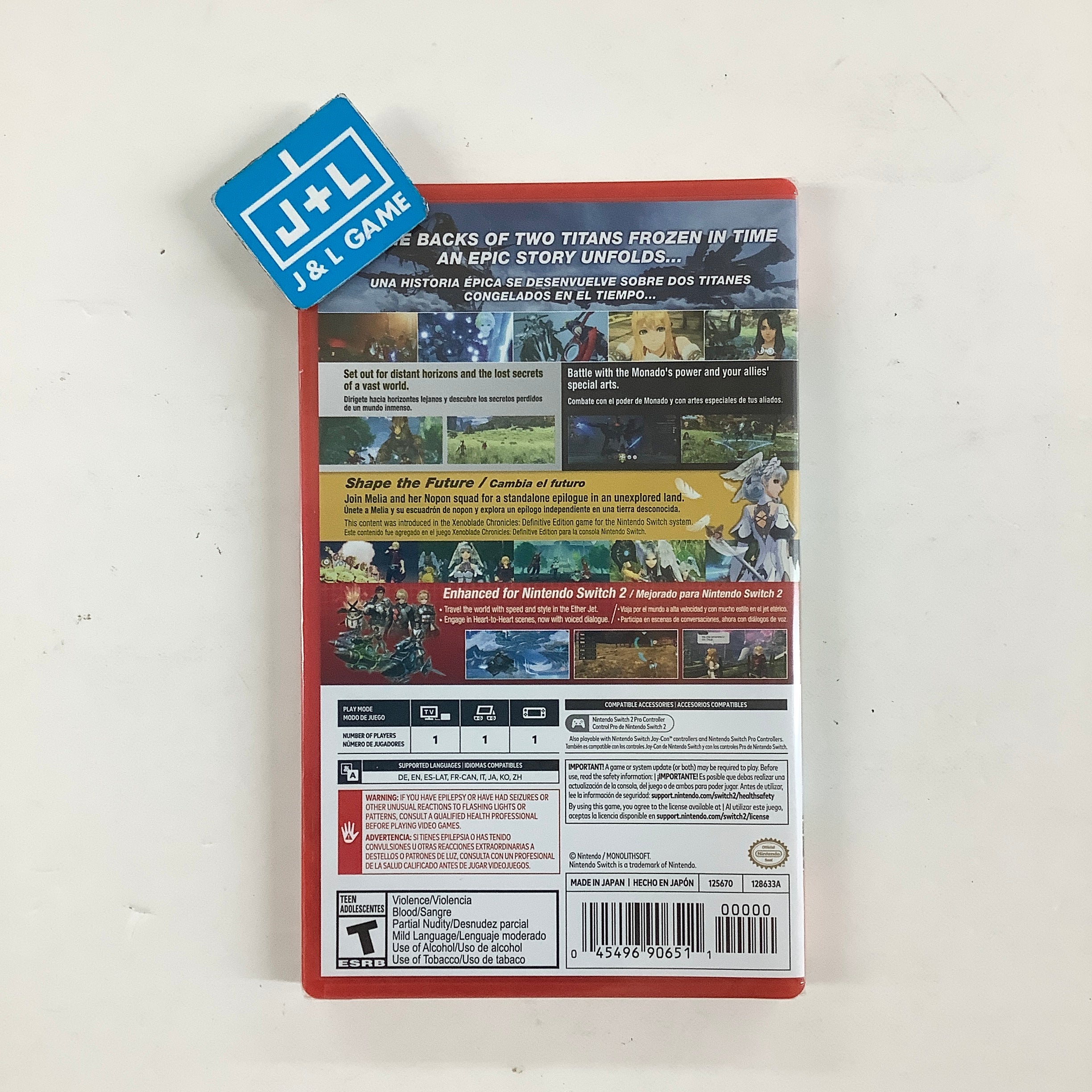 Xenoblade Chronicles: Definitive Edition - (NS2) Nintendo Switch 2 Edition Video Games Nintendo