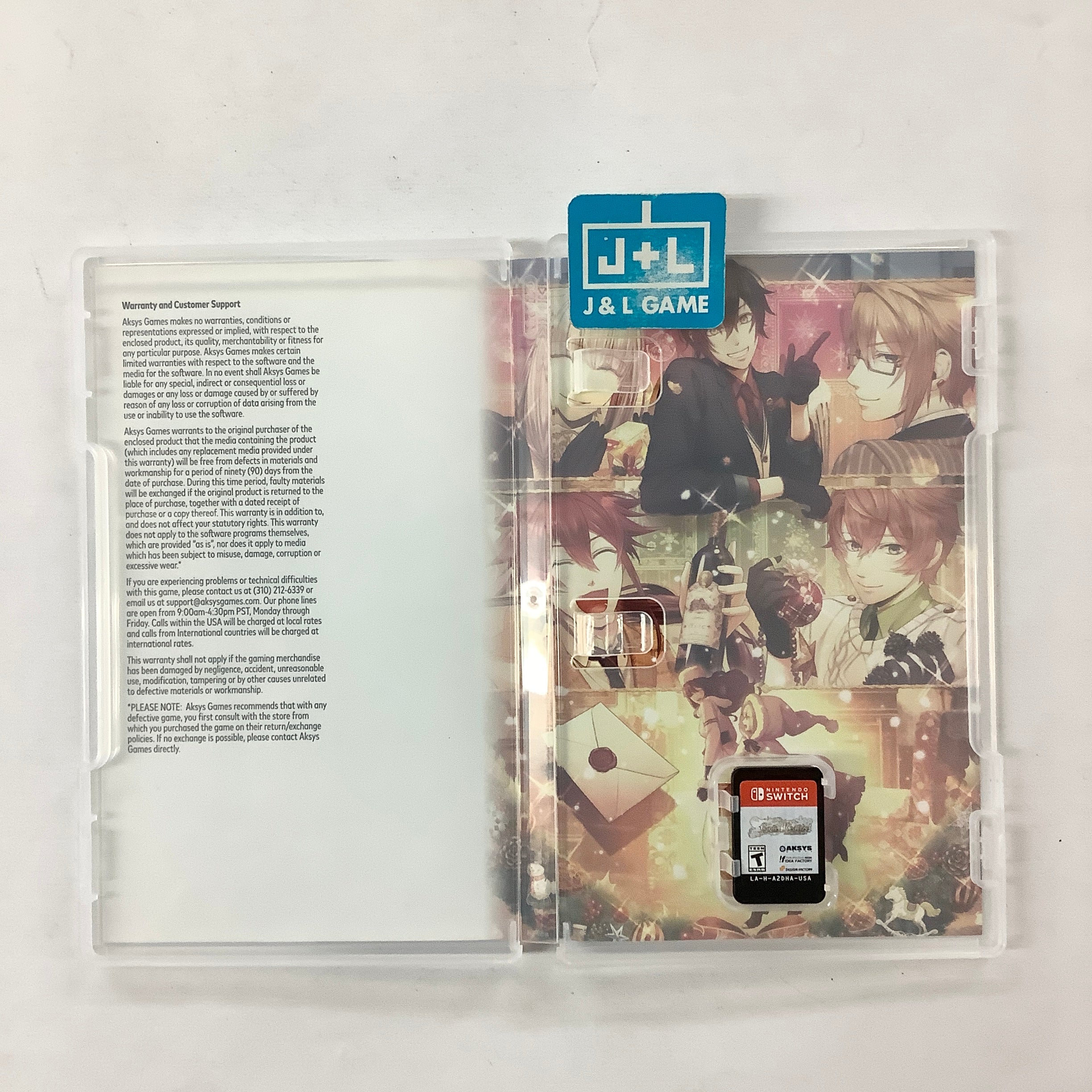 Code: Realize ~Wintertide Miracles~ - (NSW) Nintendo Switch [UNBOXING] Video Games Aksys   