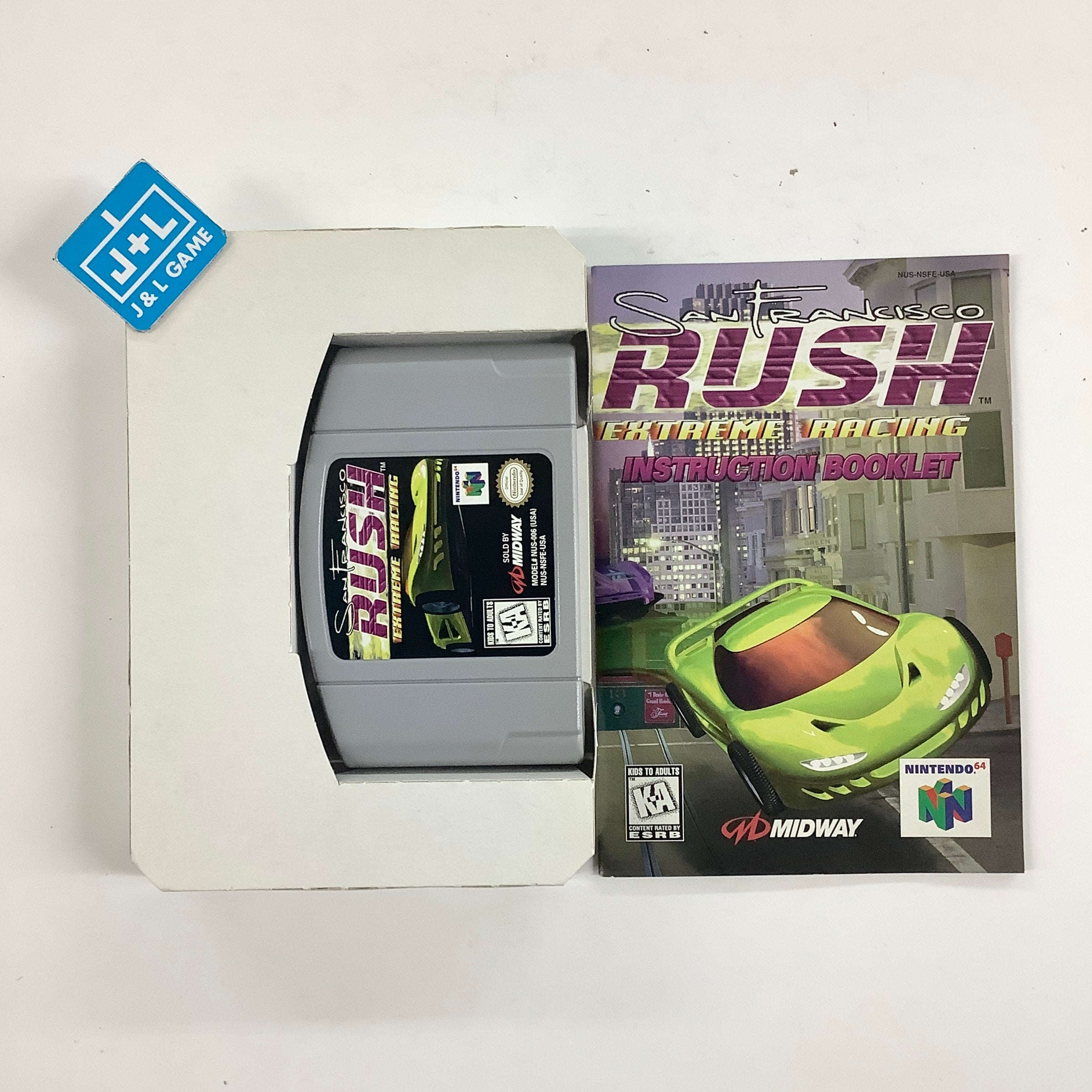 San Francisco Rush: Extreme Racing - (N64) Nintendo 64 [Pre-Owned] Video Games Midway