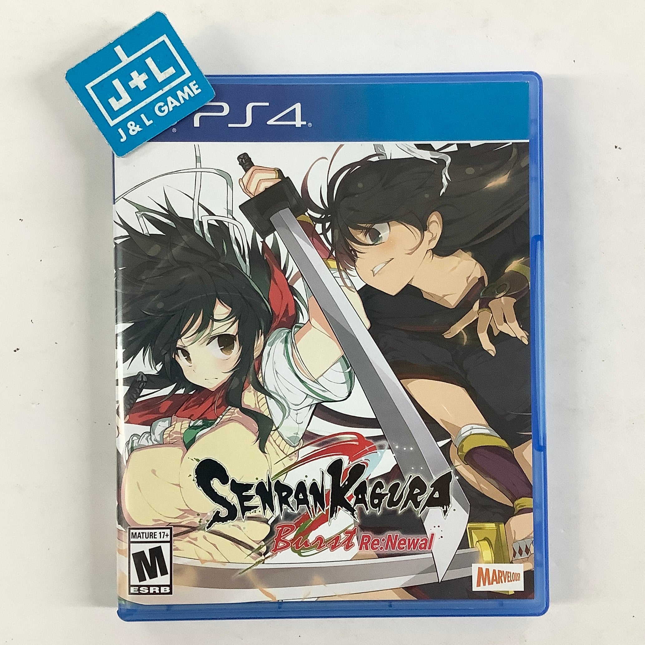 Senran Kagura Burst Re:Newal (Tailor-Made Limited Edition) - (PS4) PlayStation 4 [Pre-Owned] Video Games Marvelous Inc.