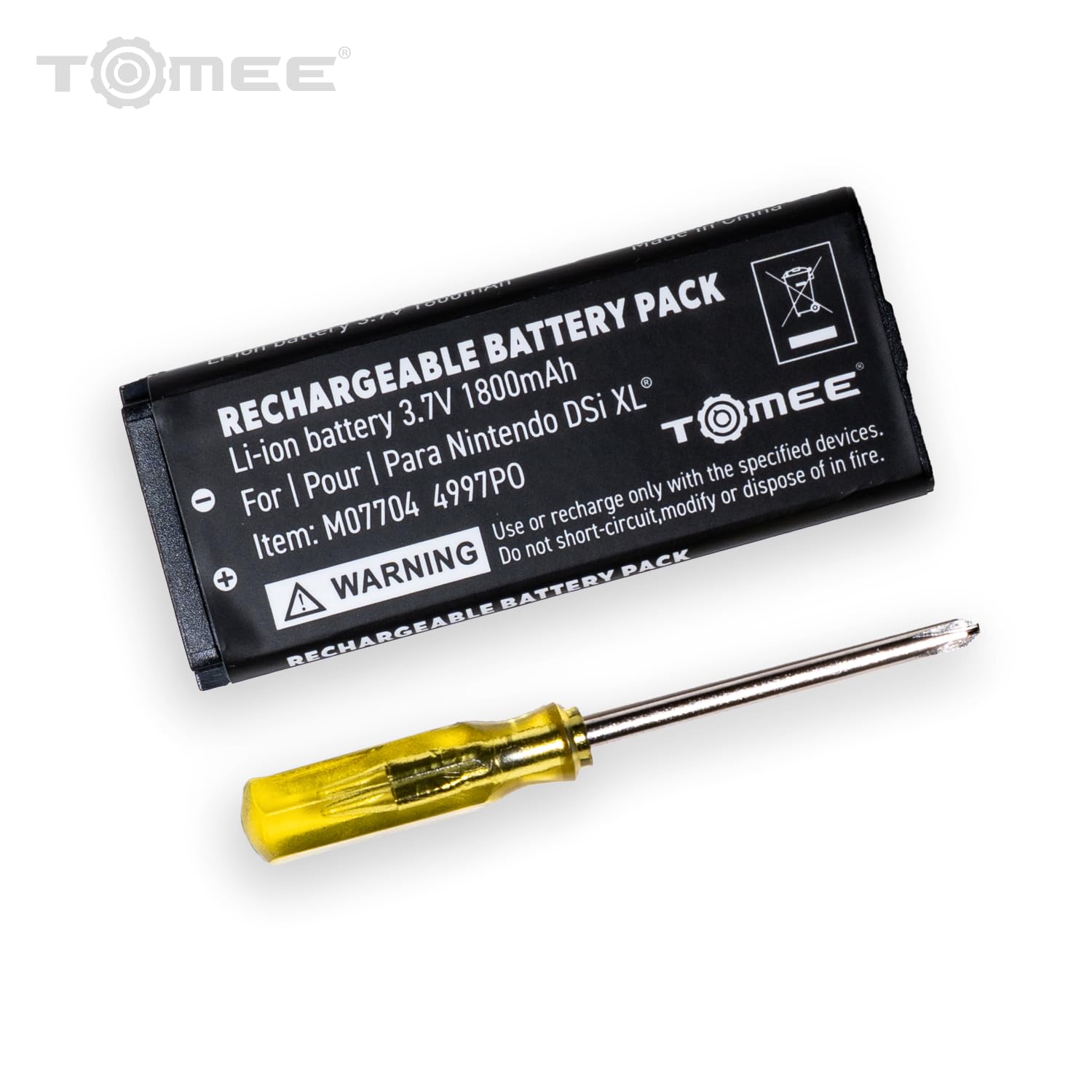 Tomee Replacement Rechargeable Battery for Nintendo DSi XL - (NDS) Nintendo DS