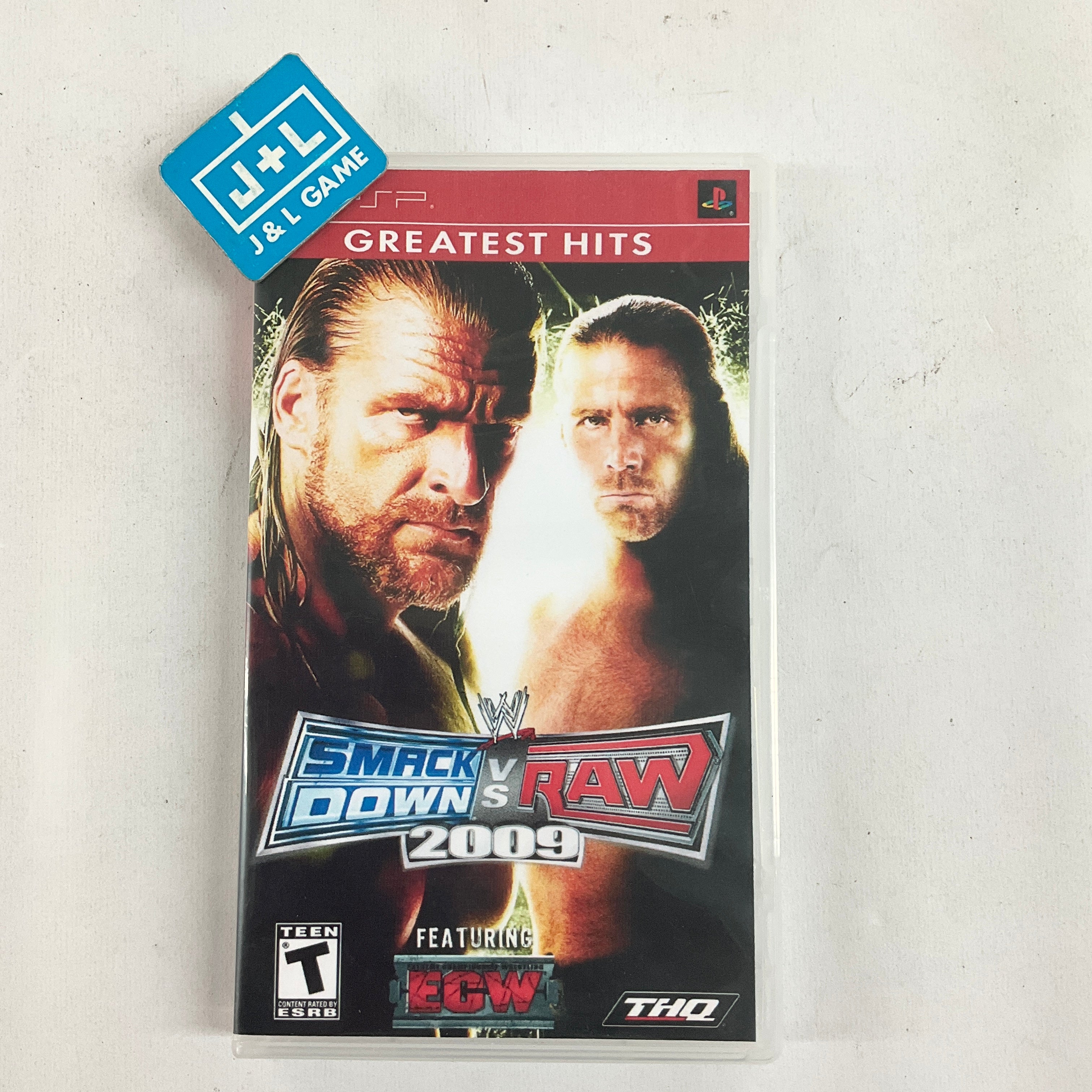 WWE SmackDown vs. Raw 2009 (Greatest Hits) - Sony PSP [Pre-Owned] Video Games THQ