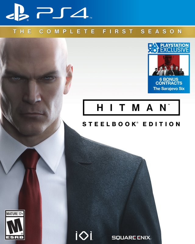 Hitman: The Complete First Season (Steelbook Edition) - (PS4) PlayStation 4 [Pre-Owned] Video Games Square Enix   
