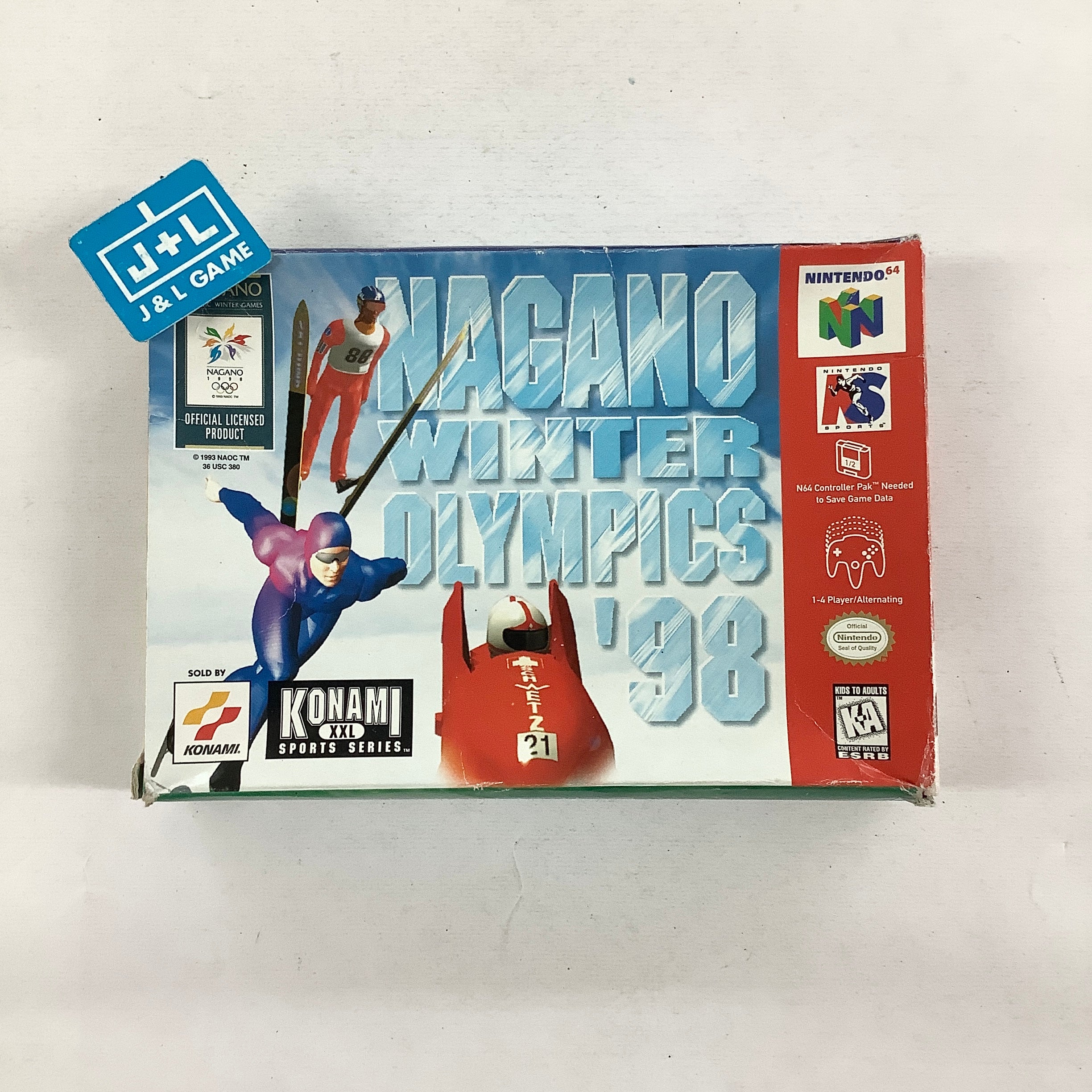 Nagano Winter Olympics '98 - (N64) Nintendo 64 [Pre-Owned] Video Games Konami