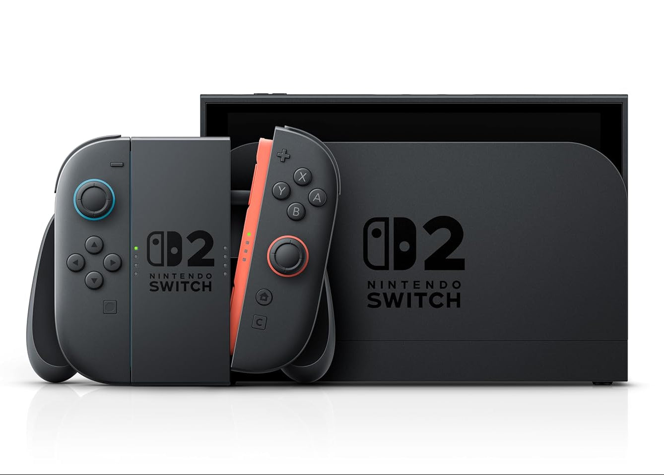 Nintendo Switch 2 (Light Blue/Light Red) - (NS2) Nintendo Switch 2 Consoles Nintendo