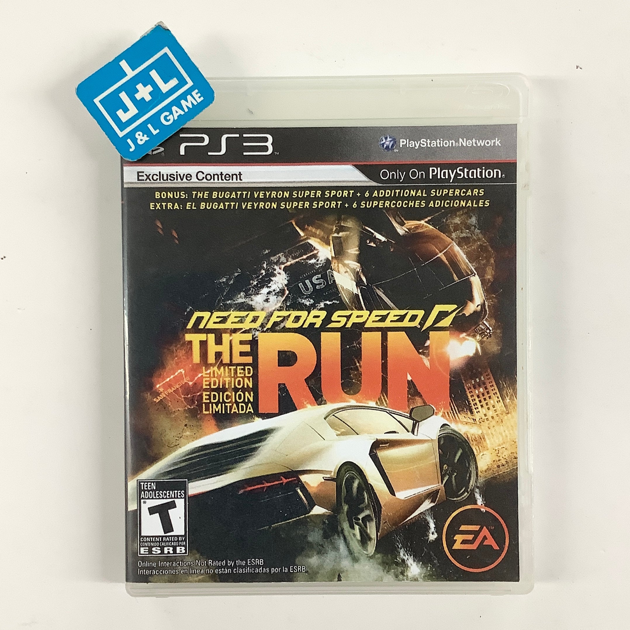 Need for Speed: The Run - (PS3) Playstation 3 [Pre-Owned]