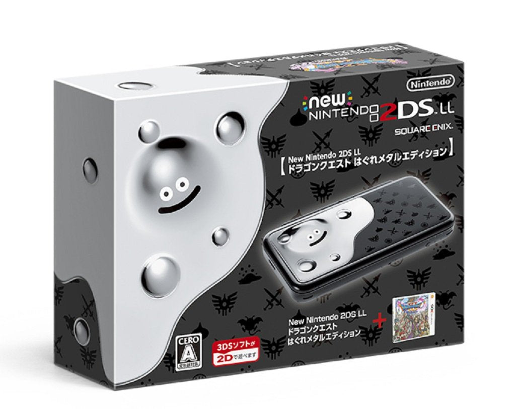 New Nintendo 2DS XL Console (Dragon Quest Stray Metal Edition) - Nintendo 3DS {Pre-Owned] (Japanese Import) CONSOLE Nintendo