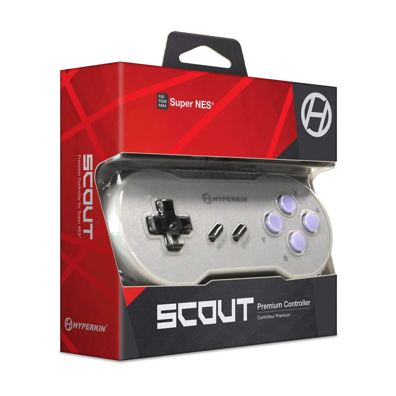 Hyperkin "Scout" Premium Controller for SNES - (SNES) Super Nintendo Accessories Hyperkin   