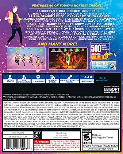 Just Dance 2020 - (PS4) PlayStation 4 [Pre-Owned] Video Games Ubisoft   
