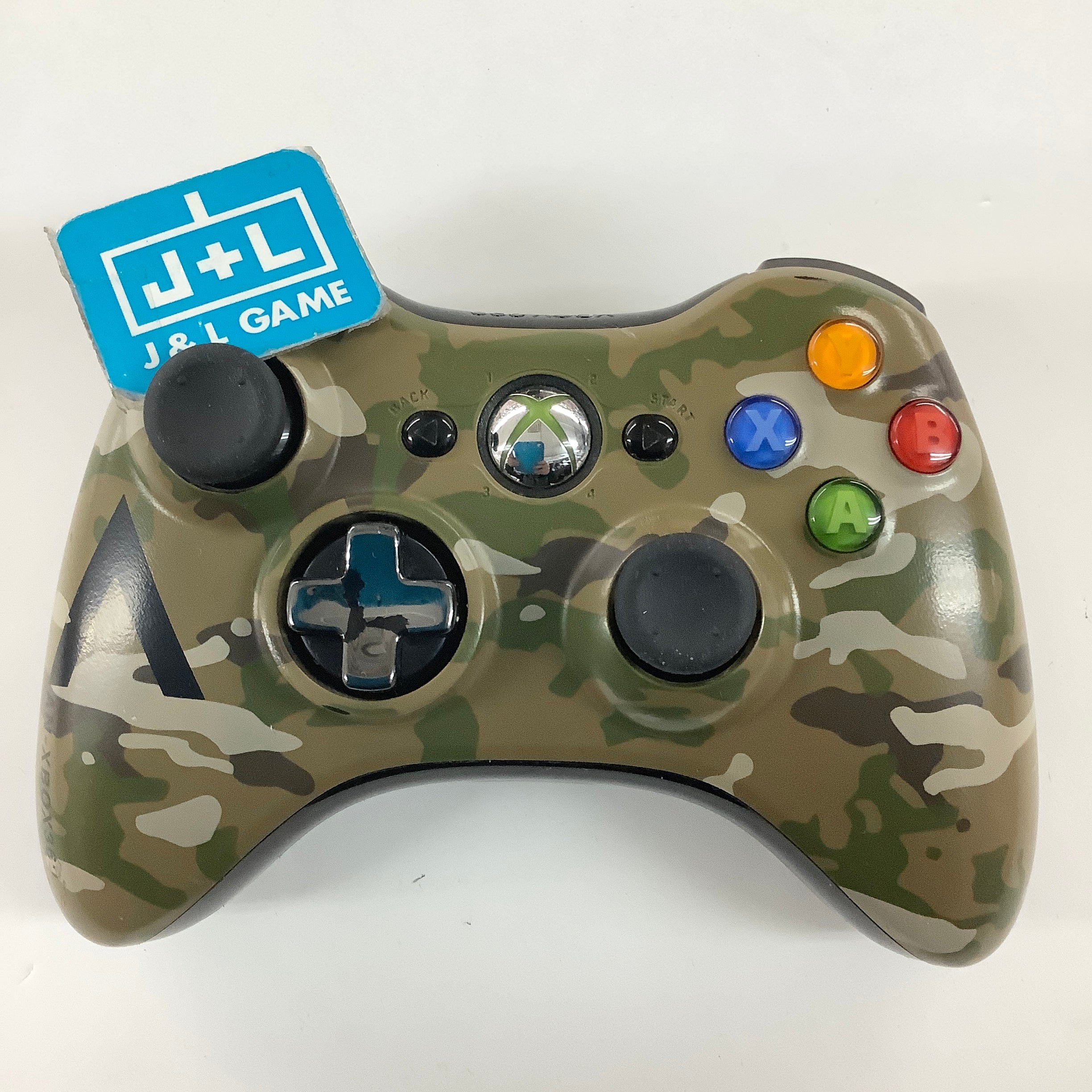 Microsoft Xbox 360 Wireless Controller (Camouflage)- Xbox 360 [Pre-Owned] Accessories Microsoft