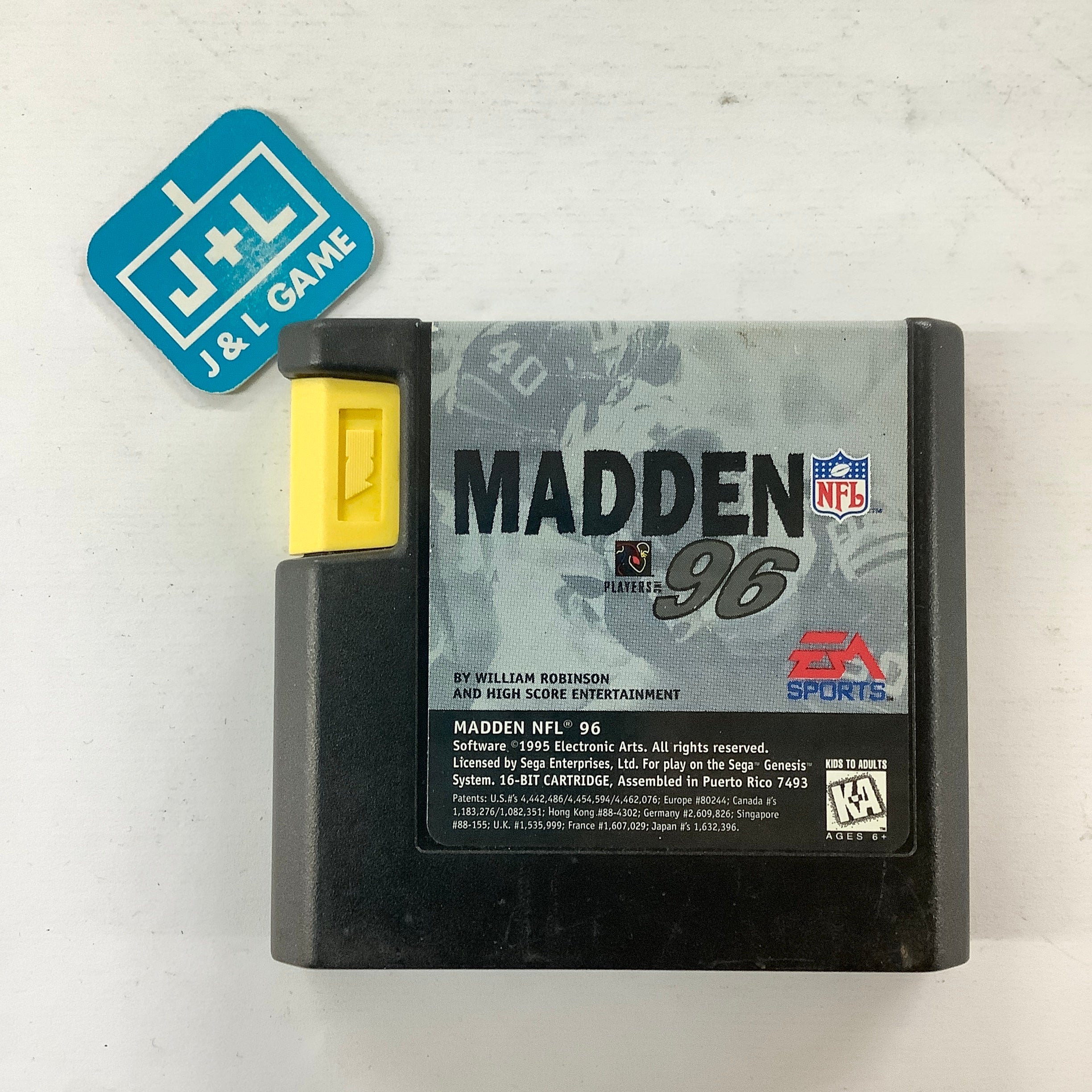 Madden NFL 96 - (SG) SEGA Genesis [Pre-Owned] Video Games EA Sports   