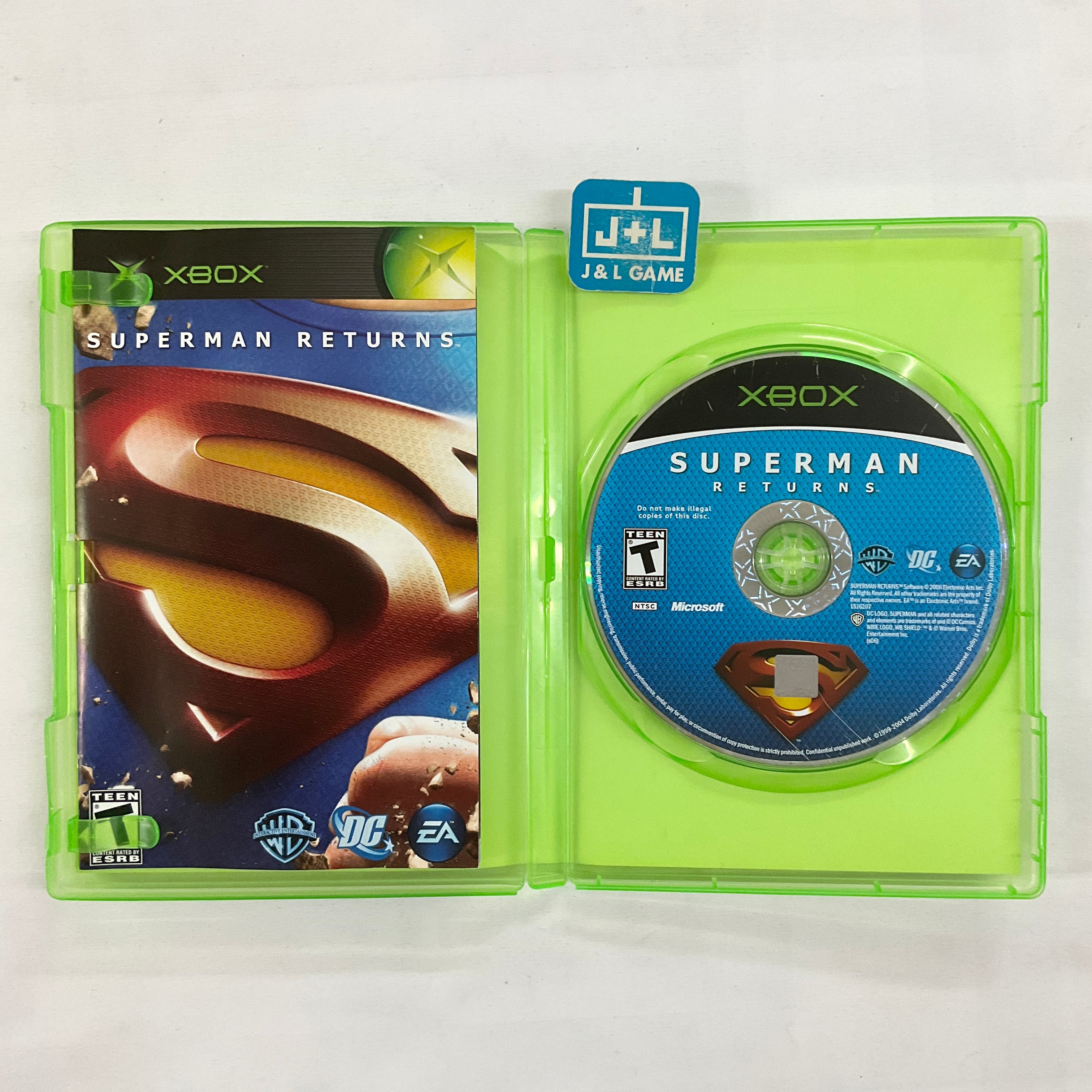 Superman Returns - (XB) Xbox [Pre-Owned] Video Games EA Games   