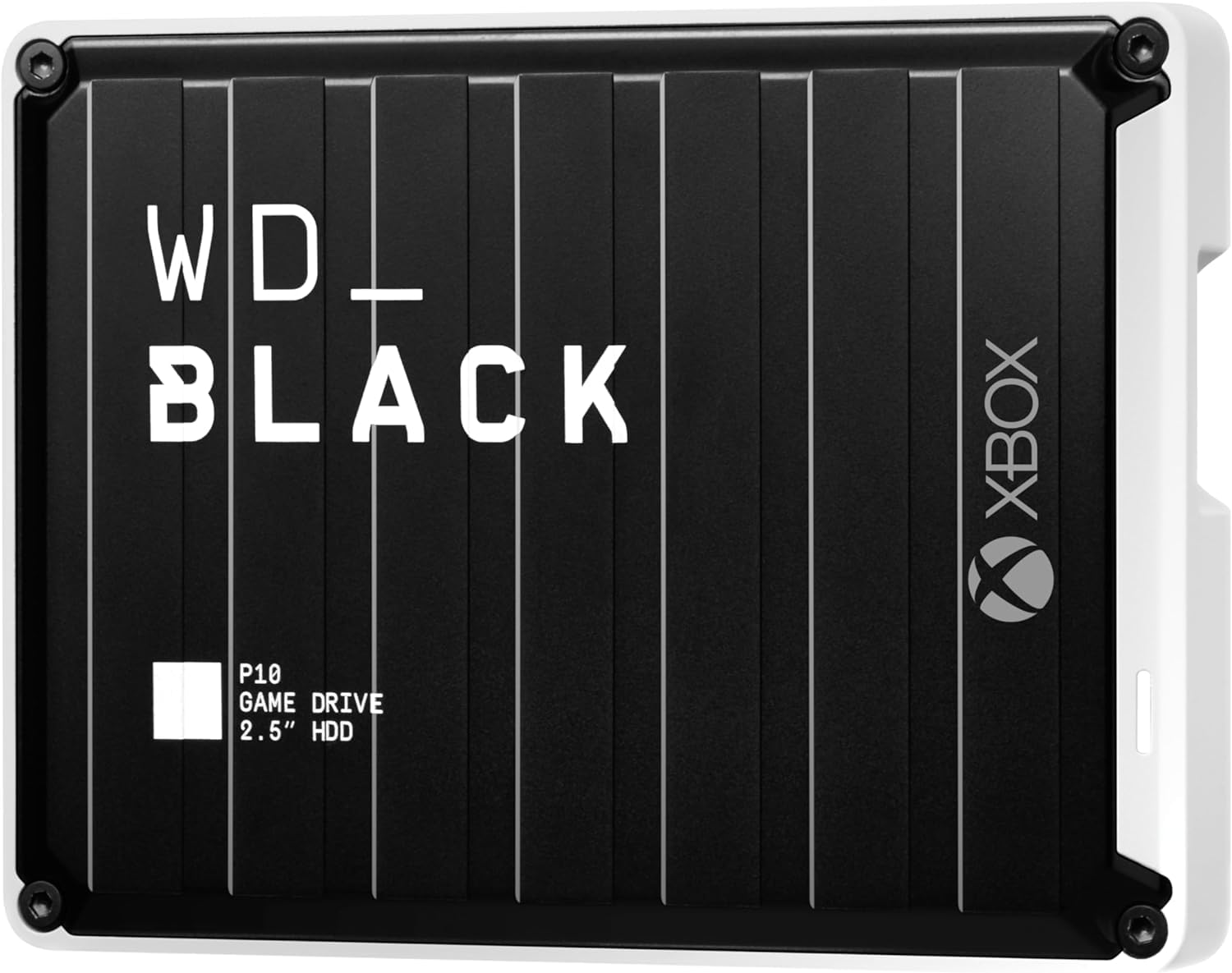 WD_BLACK 5TB P10 Game Drive for Xbox - 1-Month Xbox Game Pass, Portable External Hard Drive for On-The-Go Access To Your Xbox Game library - WDBA5G0050BBK-WESN ACCESSORIES WD