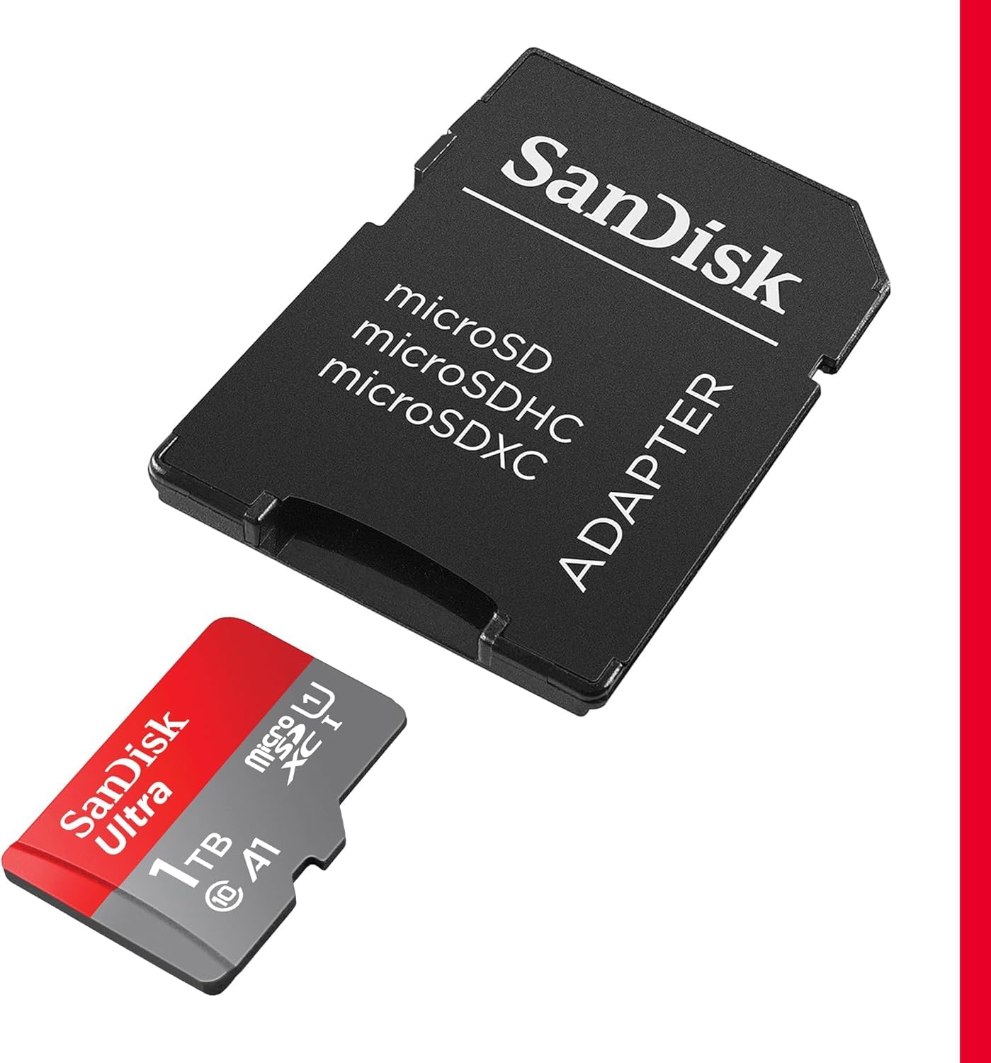 SANDISK 1TB Ultra microSDXC UHS-I Memory Card with Adapter ACCESSORIES Sandisk