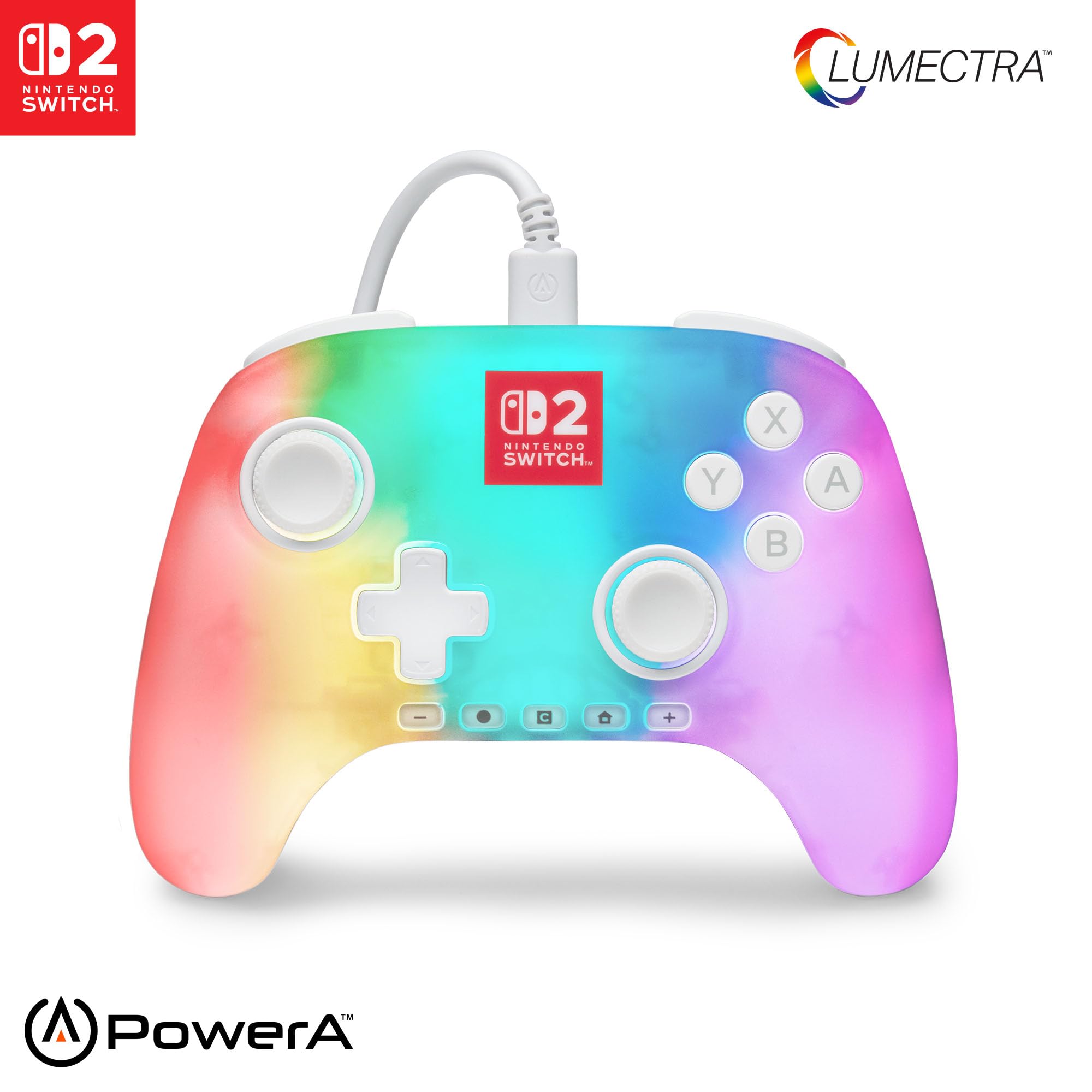 PowerA Advantage Wired Controller (Lumectra) - NS2) Nintendo Switch 2 ACCESSORIES PowerA