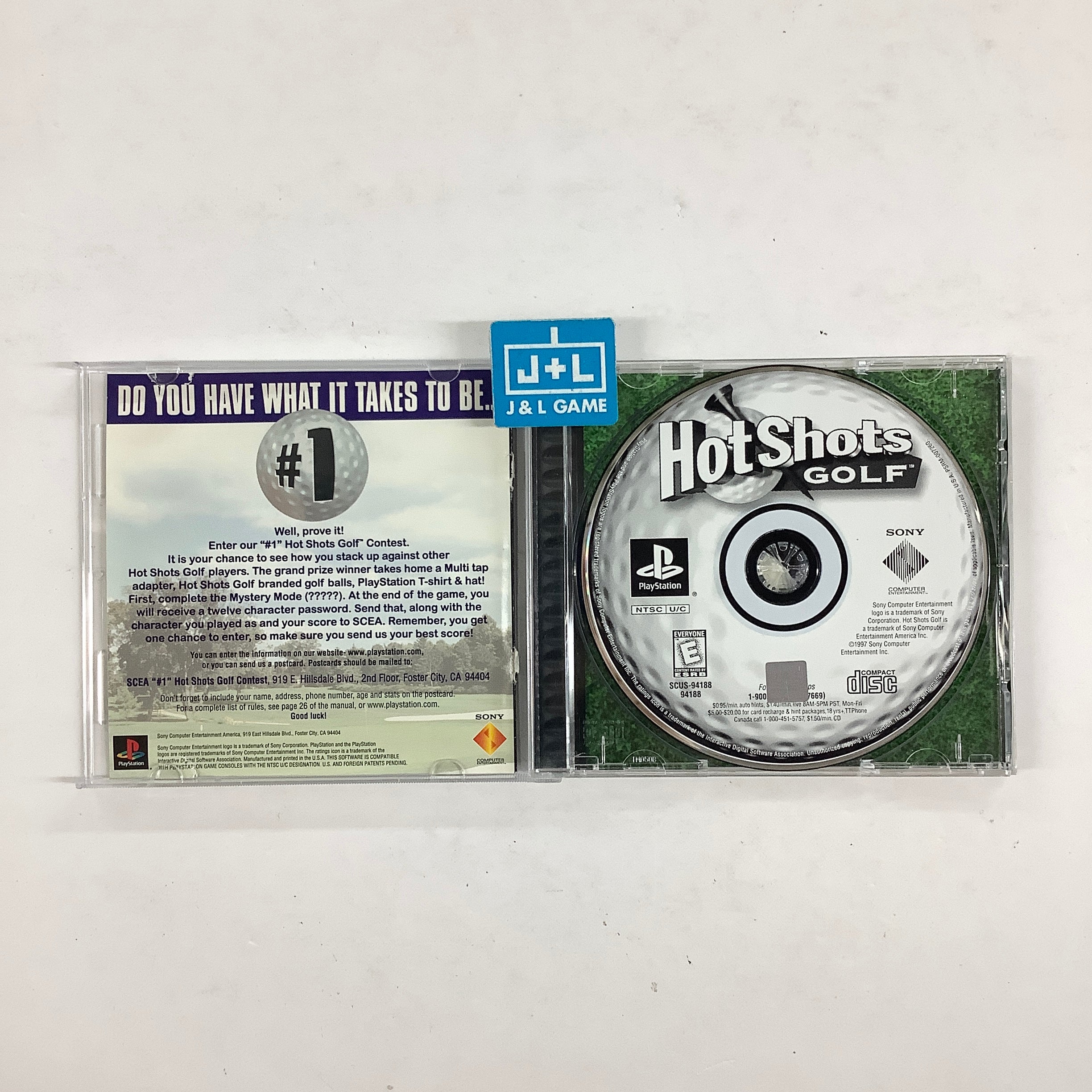 Hot Shots Golf - (PS1) PlayStation 1 [Pre-Owned] Video Games SCEA