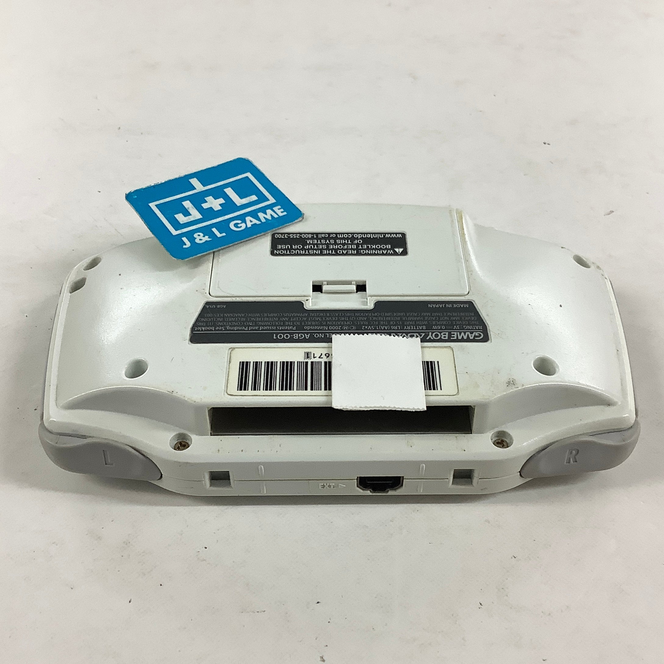 Nintendo Game Boy Advance Console (White) - (GBA) Game Boy Advance [Pre-Owned]