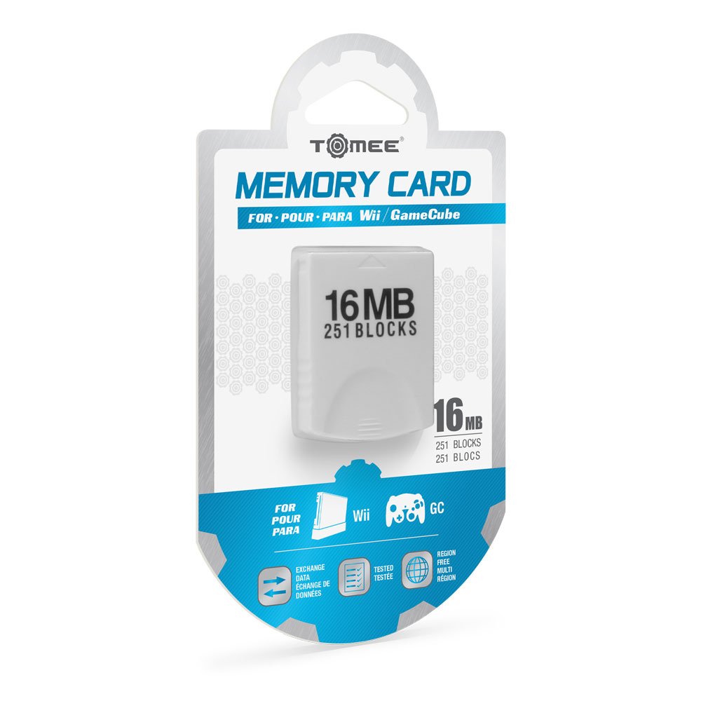Tomee 16MB Memory Card for Wii/GameCube - (GC) Nintendo GameCube ACCESSORIES Tomee