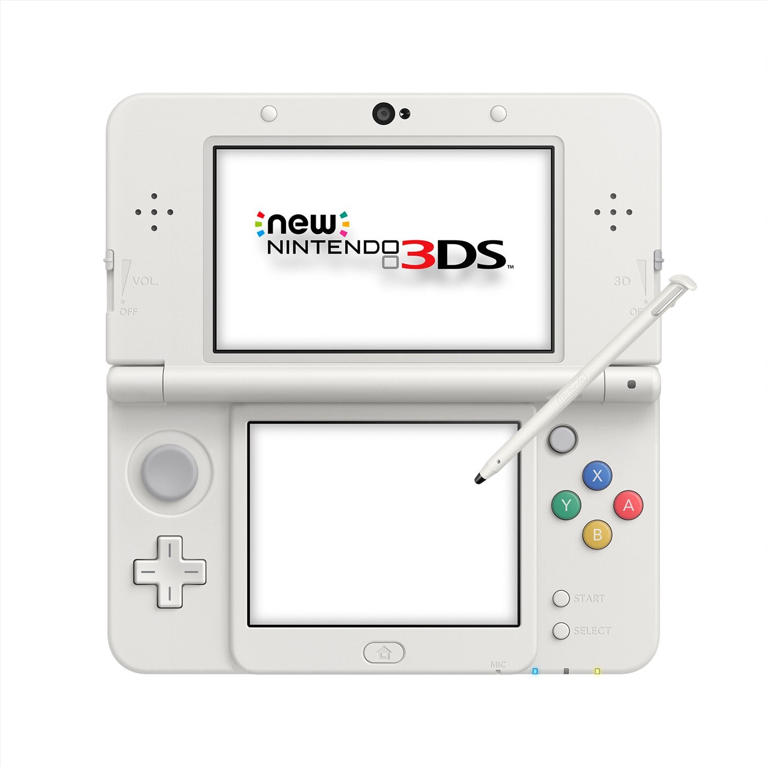 New Nintendo 3 DS (White) - (3DS) Nintendo 3DS [Pre-Owned] CONSOLE 任天堂