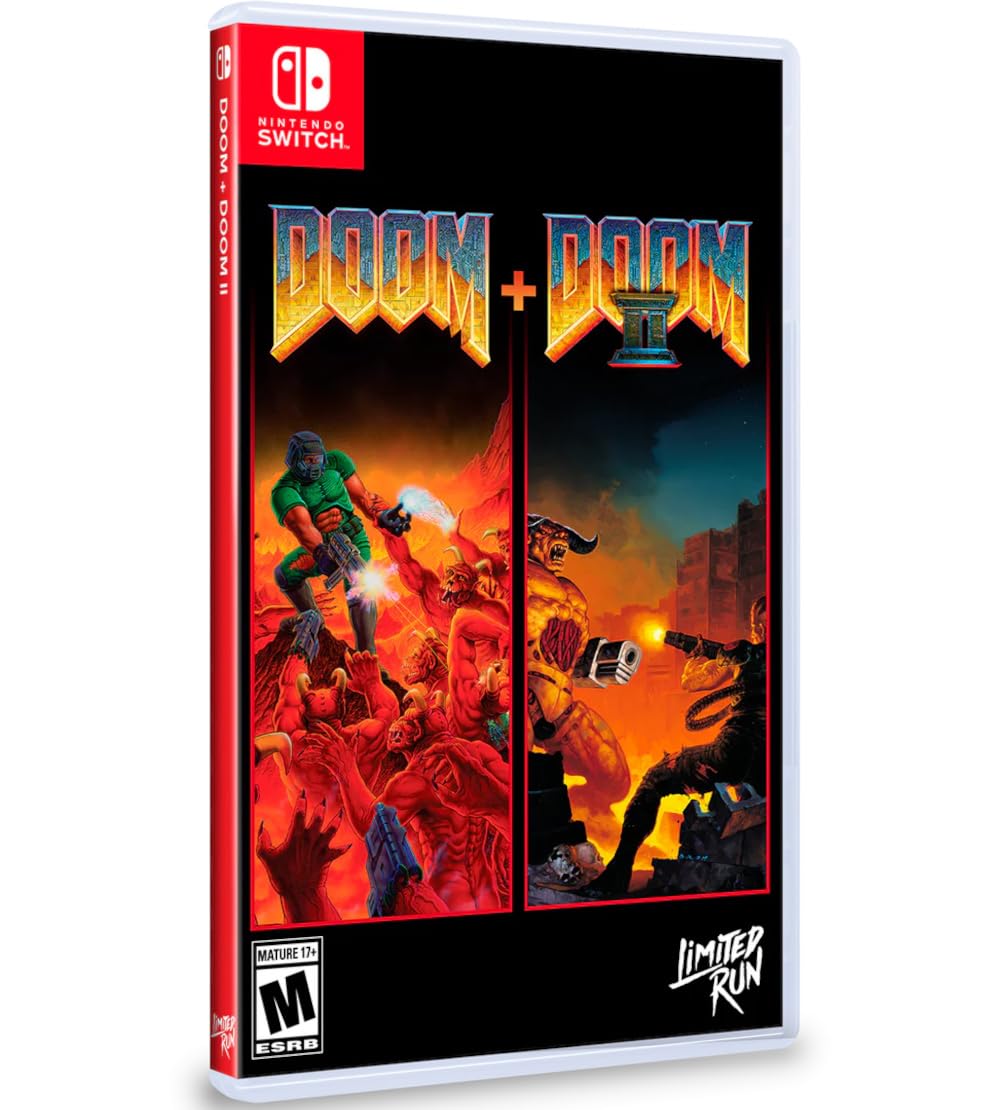 DOOM + DOOM II (Limited Run Games #283) - (NSW) Nintendo Switch Video Games Limited Run
