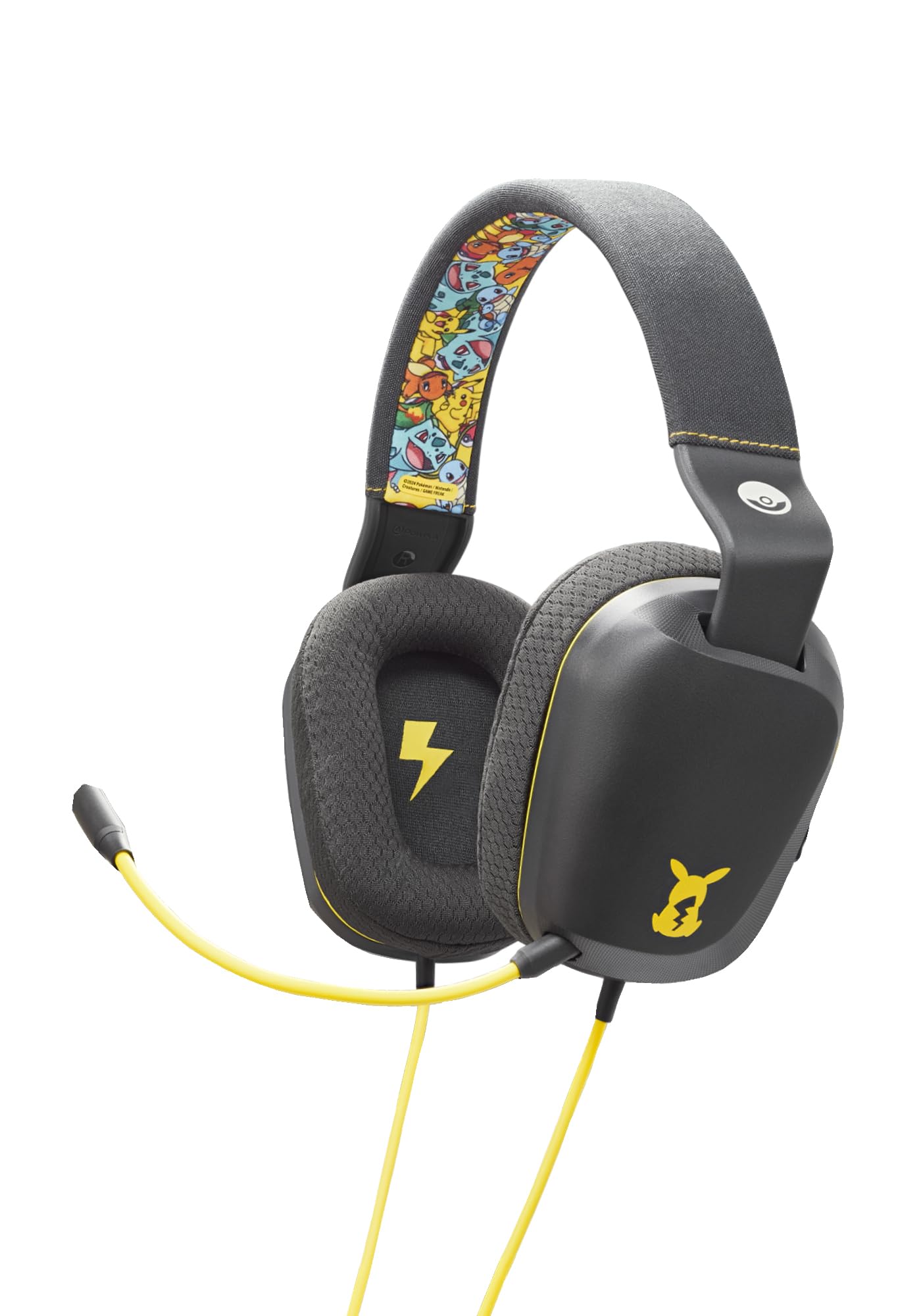 PowerA Wired Stereo Headset (Pokémon: Kanto Friends) - NSW) Nintendo Switch ACCESSORIES PowerA
