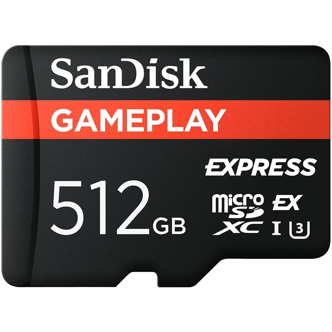 SanDisk microSD Gameplay Memory Card 512GB  - (NS2) Nintendo Switch 2