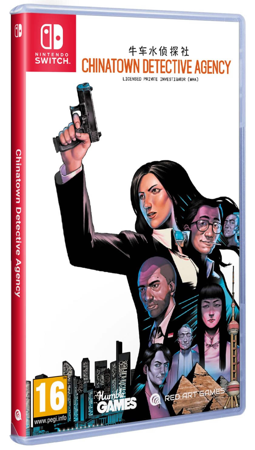 Chinatown Detective Agency - (NSW) Nintendo Switch (European Import) Video Games Red Art Games