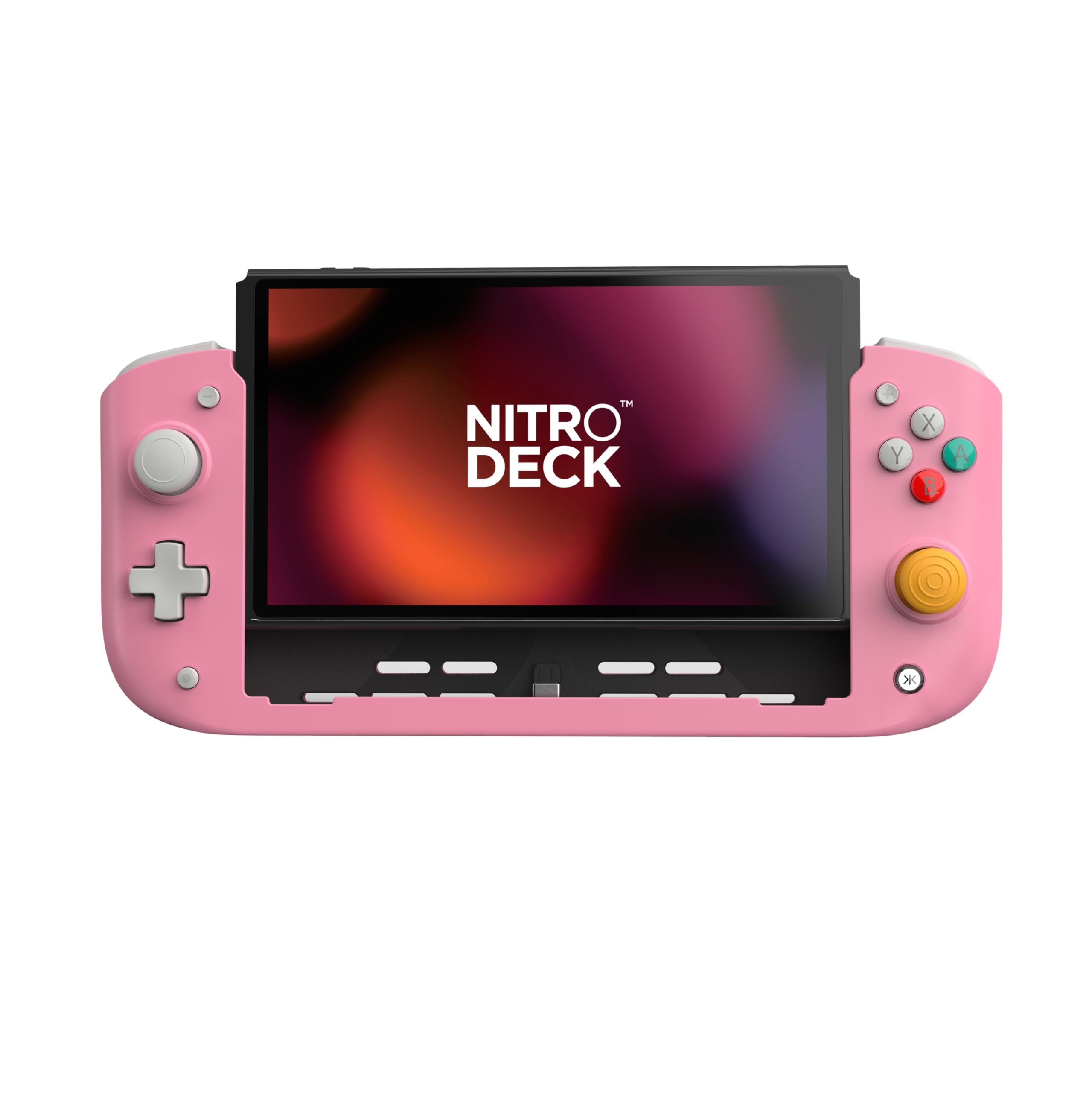 CRKD Nitro Deck (Retro Pink) - (NSW) Nintendo Switch ACCESSORIES CRKD   