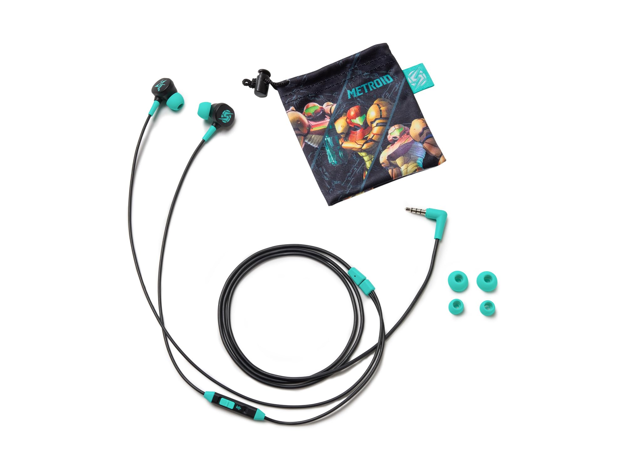 PowerA Wired Earbuds (Metroid) - (NSW) Nintendo Switch ACCESSORIES PowerA