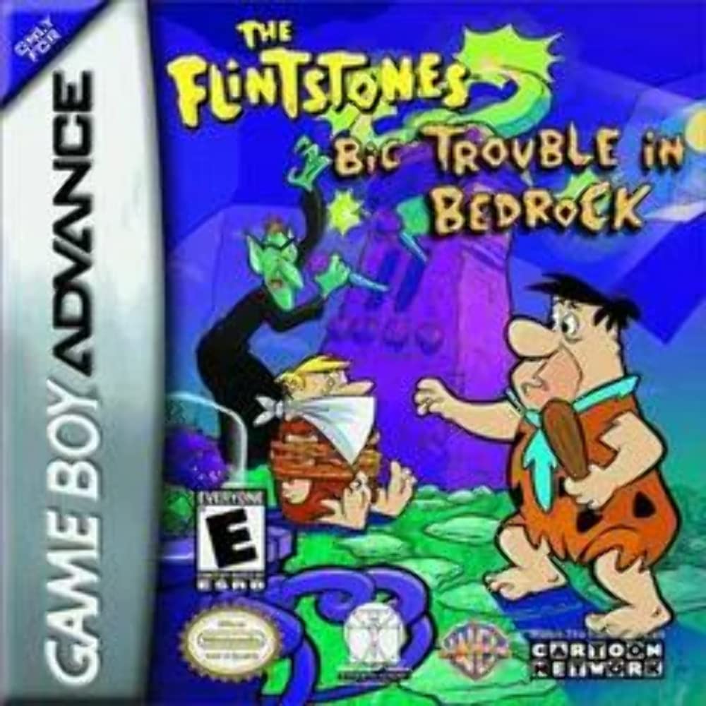 The Flintstones Big Trouble in Bedrock - (GBA) Game Boy Advance [Pre-Owned]