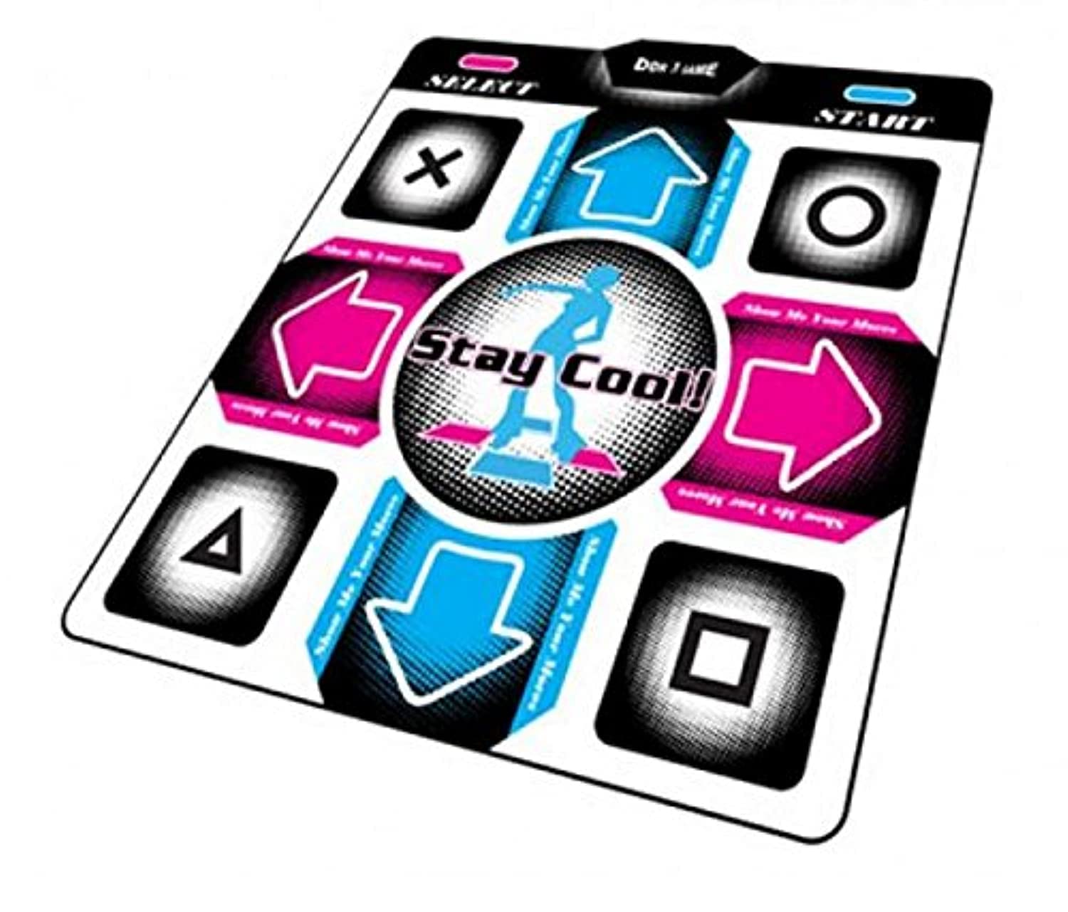 Dance Dance Revolution Regular Dance Pad for Sony PlayStation 1/2 ACCESSORIES Dance Dance Revolution