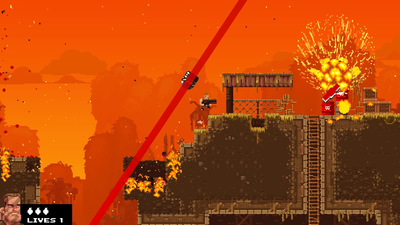 Broforce - (PS4) PlayStation 4 [Pre-Owned] Video Games Devolver Digital   