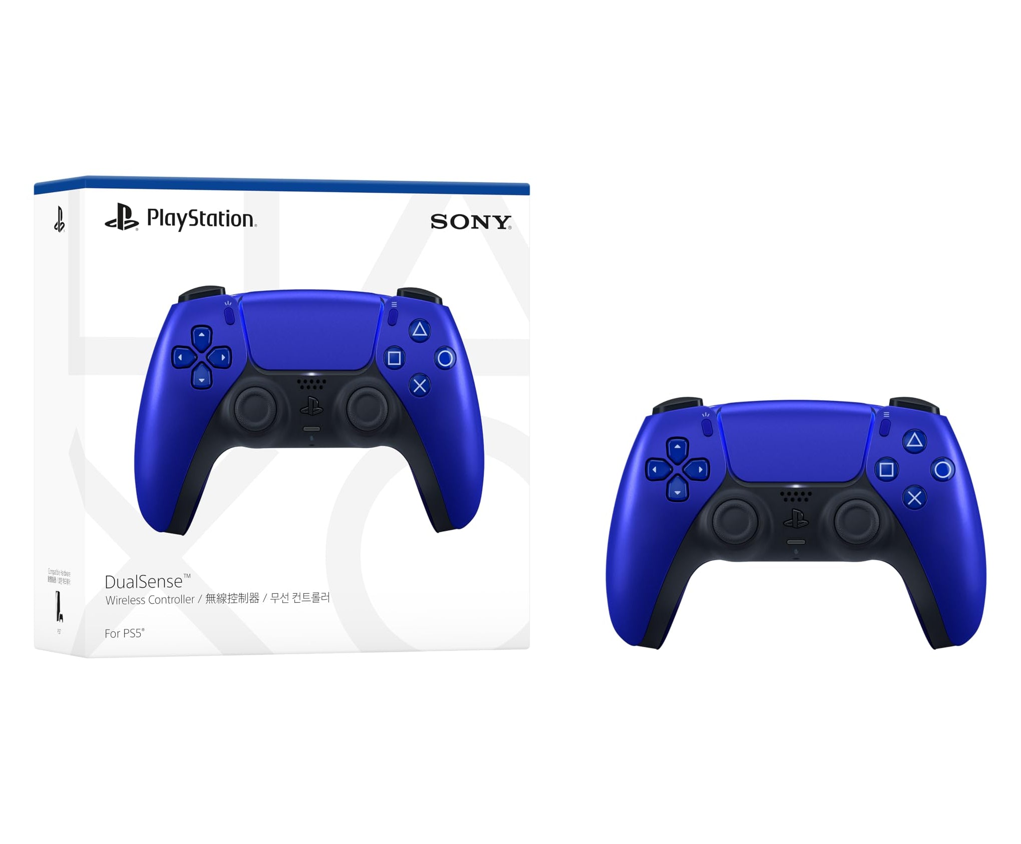 SONY PlayStation 5 DualSense Wireless Controller (Cobalt Blue) - (PS5) PlayStation 5 ACCESSORIES PlayStation