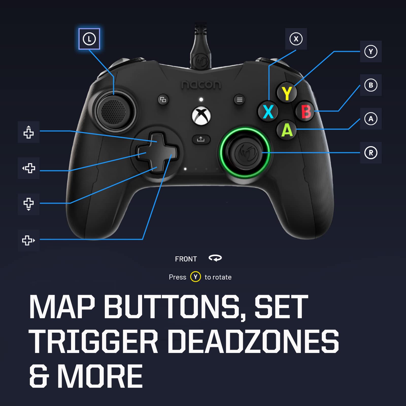 RIG Nacon Revolution X Competition Grade Wired Controller - (XB1) Xbox One [Pre-Owned] ACCESSORIES RIG