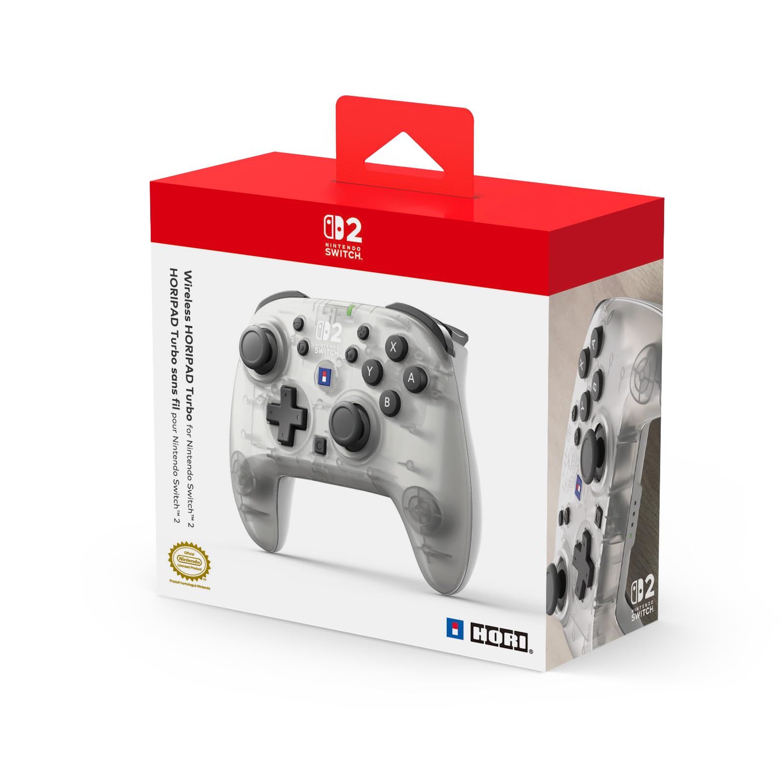 HORI Wireless HORIPAD Turbo (Frost) - (NS2) Nintendo Switch 2 ACCESSORIES HORI