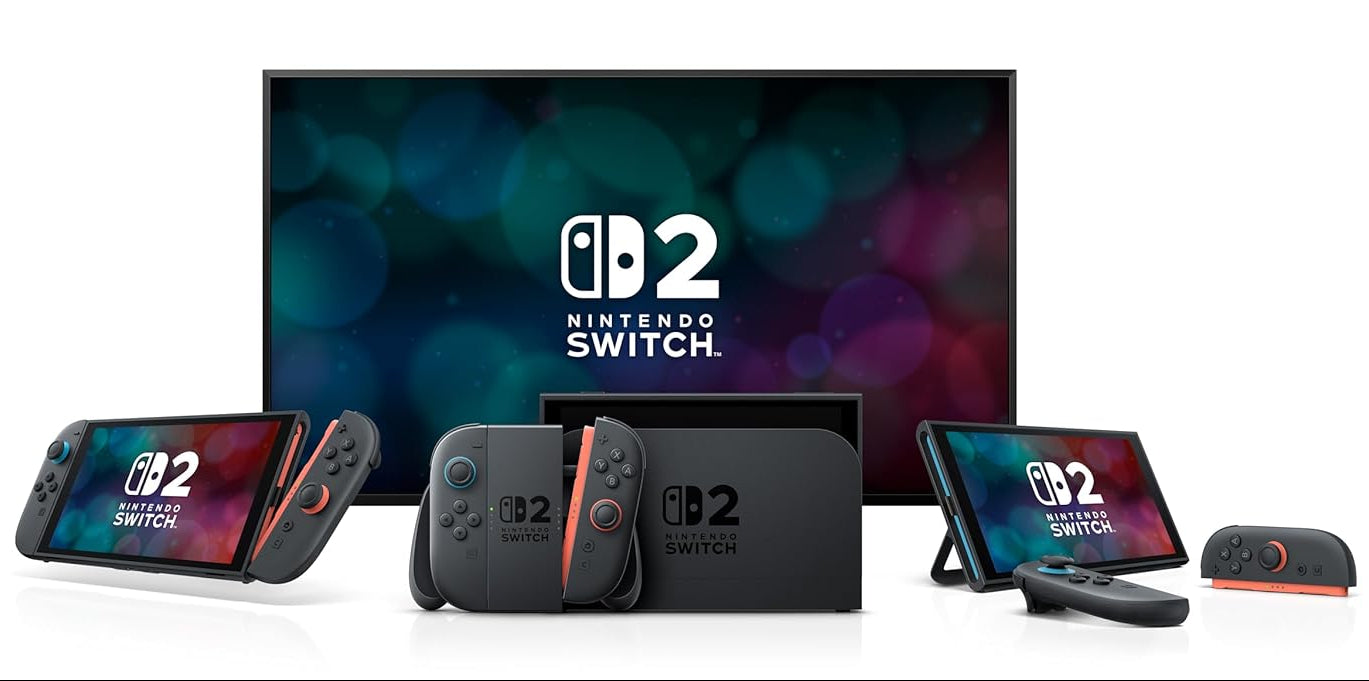 Nintendo Switch 2 (Light Blue/Light Red) (Mario Kart World Bundle