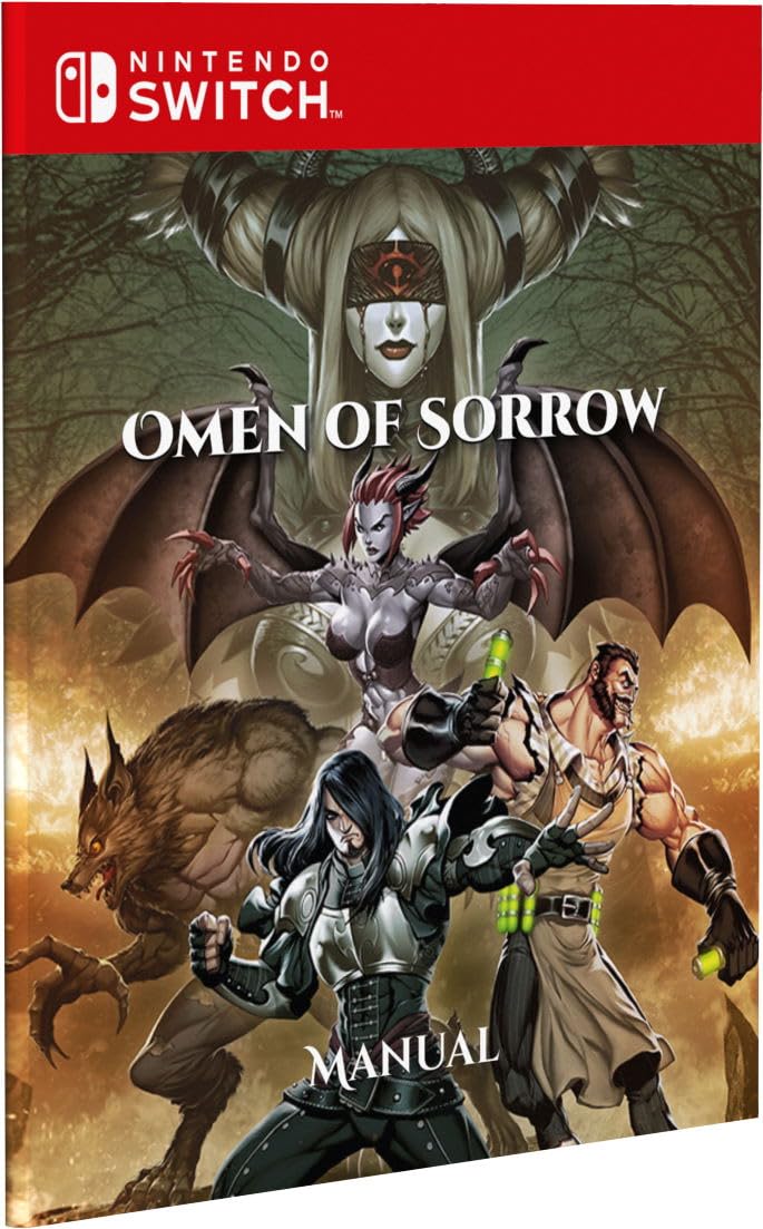 Omen of Sorrow (Limited Edition) - (NSW) Nintendo Switch [Pre-Owned] (Asia Import) Video Games Eastasiasoft