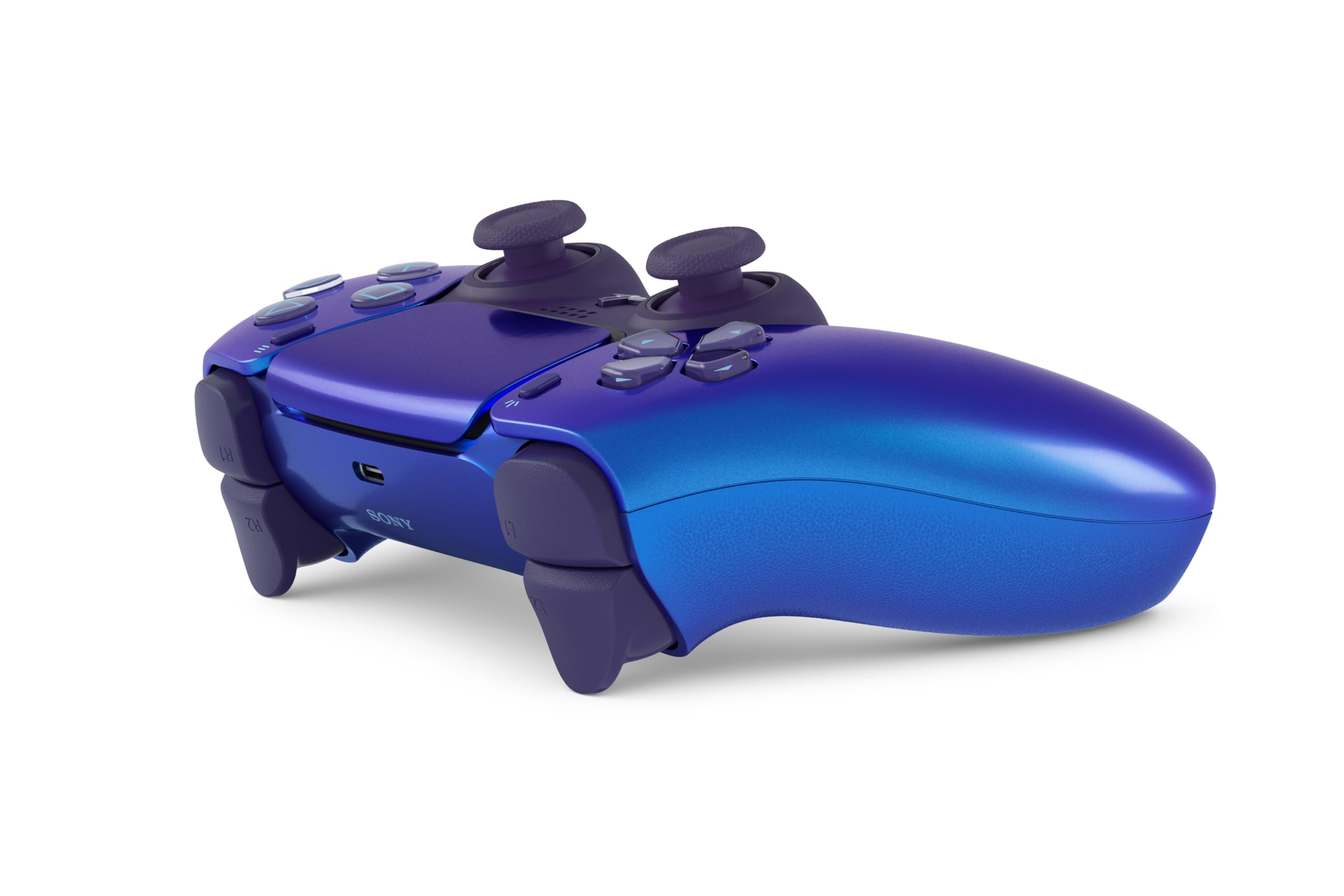 Sony playstation 5 dualsense | chroma indigo | brezžični bluetooth usb-c | haptični odziv in prilagodljivi sprožilci | za ps5 pc mac in mobilne naprave | igralni kontroler 4 Sony playstation 5 dualsense wireless controller (chroma indigo) - (ps5) playstation 5 accessories playstation
