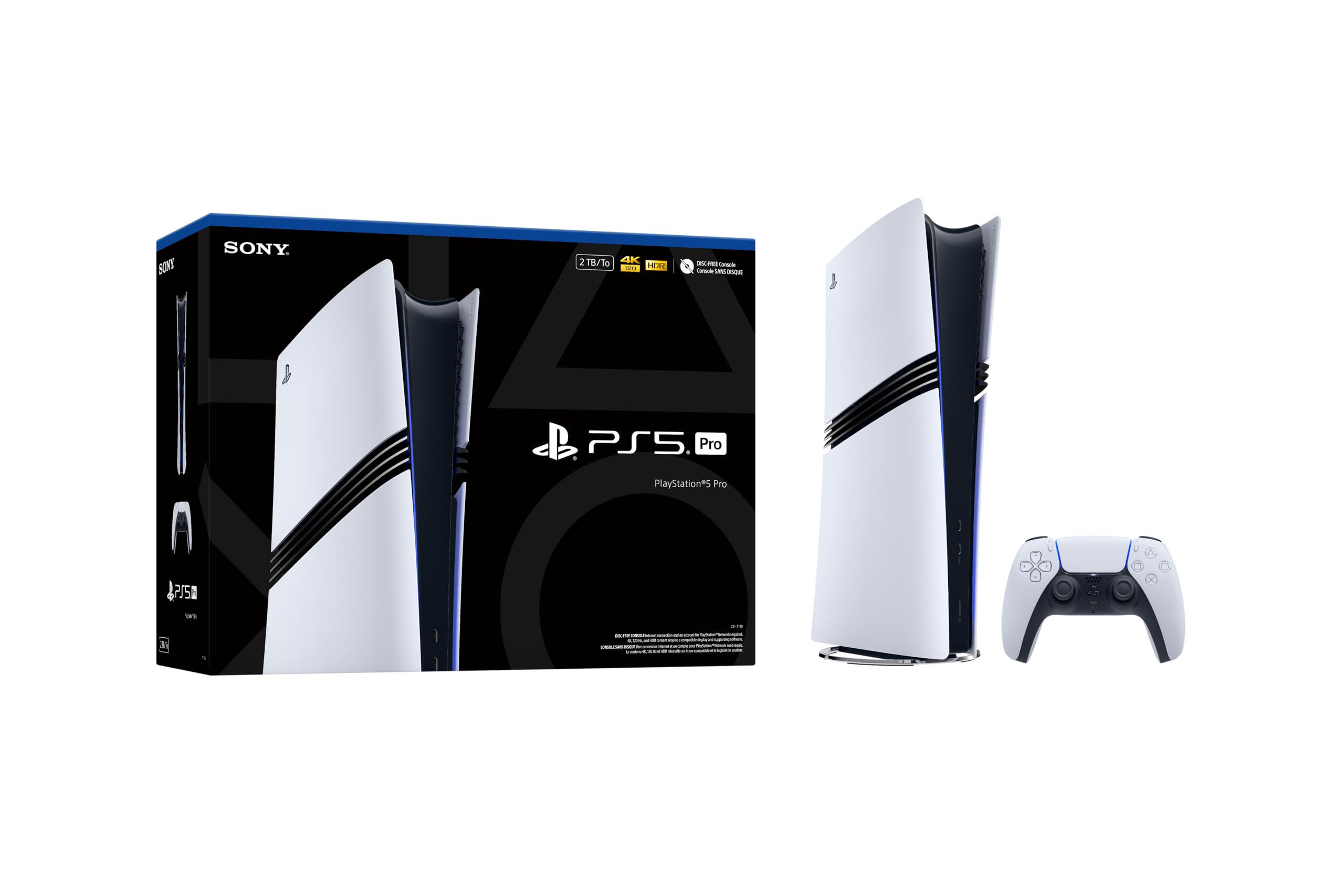 SONY PlayStation 5 Pro Console Digital Edition 2TB (Medel CFI-7119) - (PS5) PlayStation 5 CONSOLE PlayStation