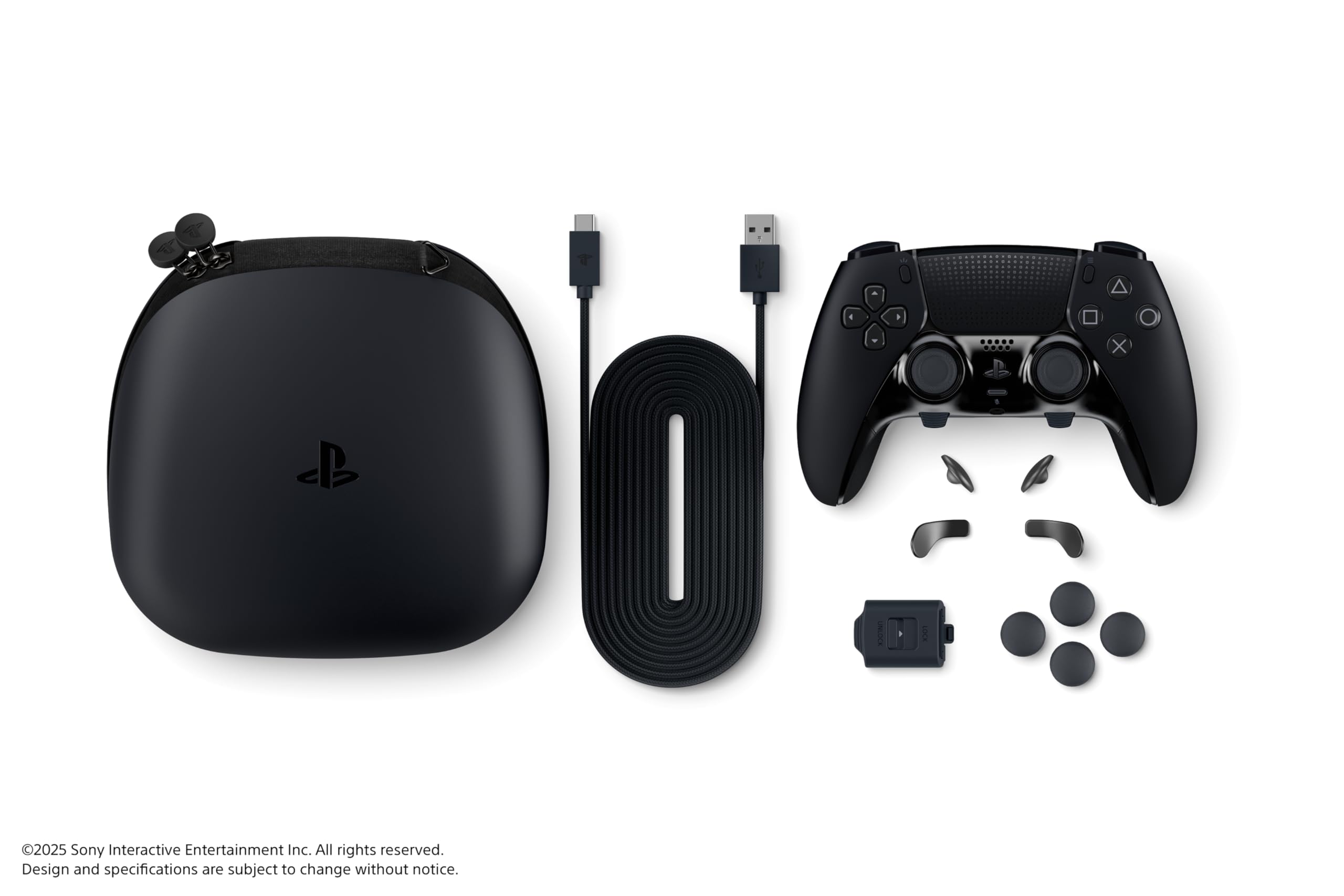 SONY PlayStation 5 DualSense Edge Wireless Controller (Midnight Black) - (PS5) PlayStation 5 ACCESSORIES PlayStation